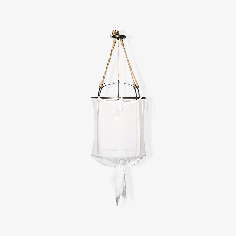 Provence Linen Pendant Light - Letslighting