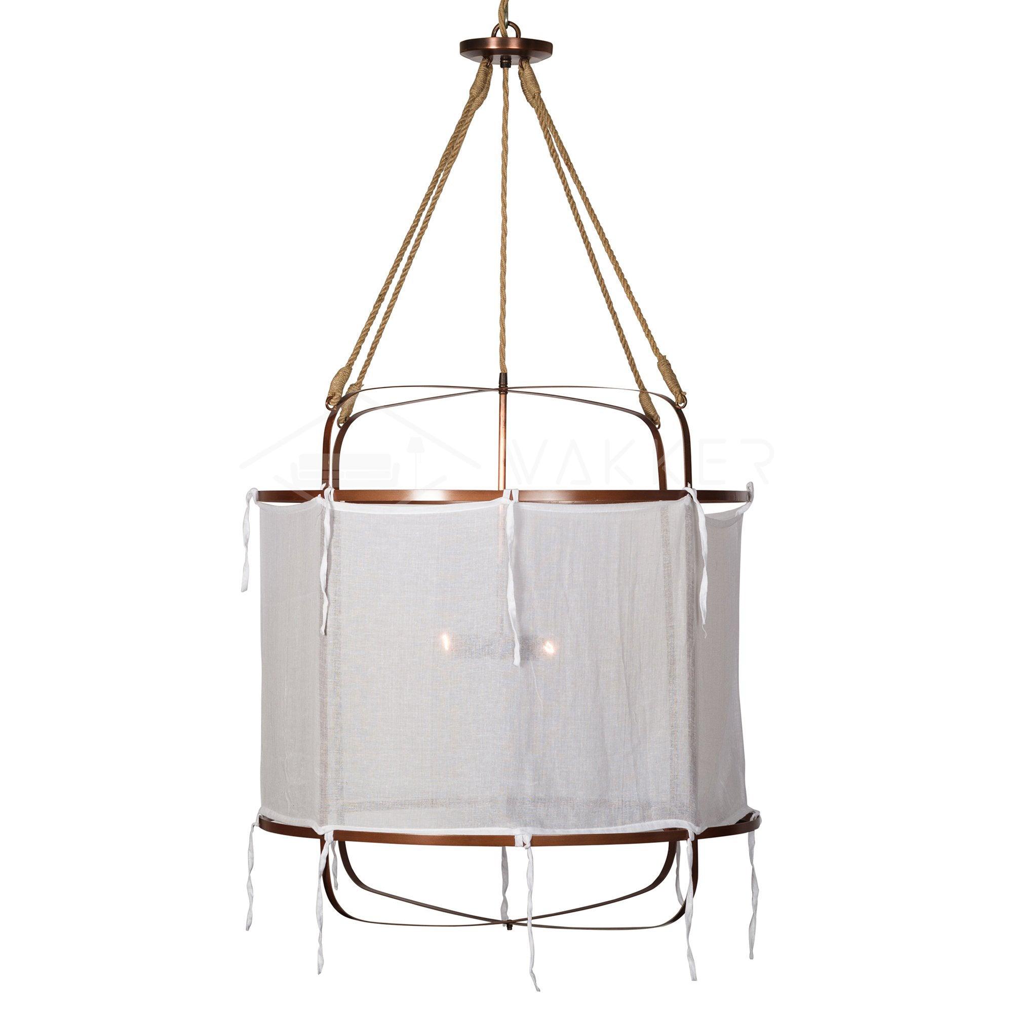 Provence Linen Pendant Light - Letslighting