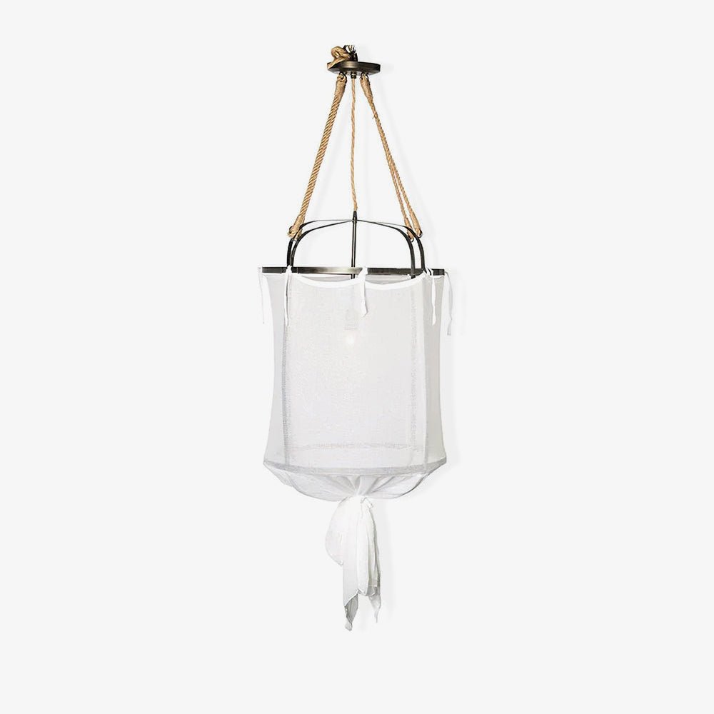 Provence Linen Pendant Light - Letslighting