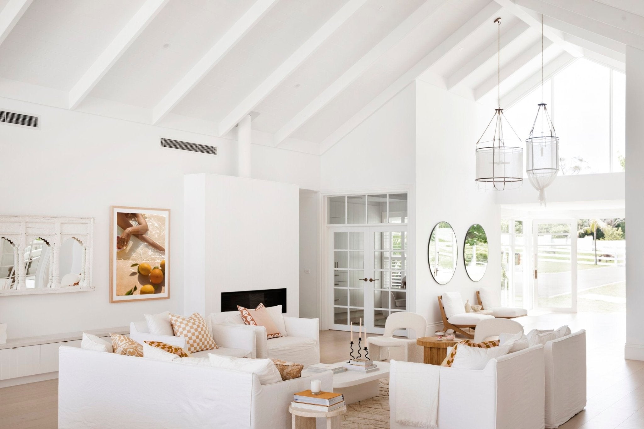 Provence Linen Pendant Light - Letslighting