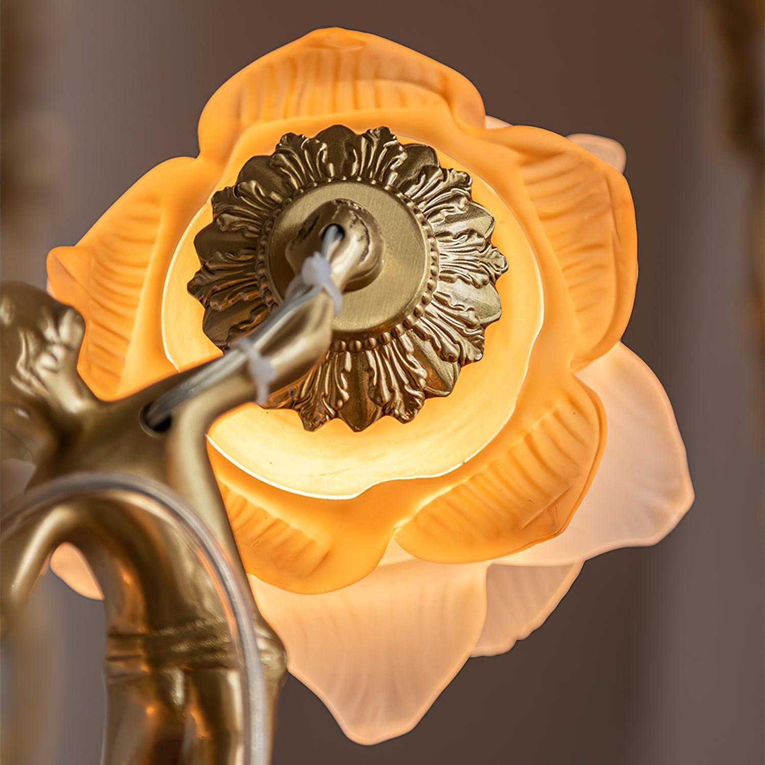 Putti Statuettes Brass Suspension - Letslighting