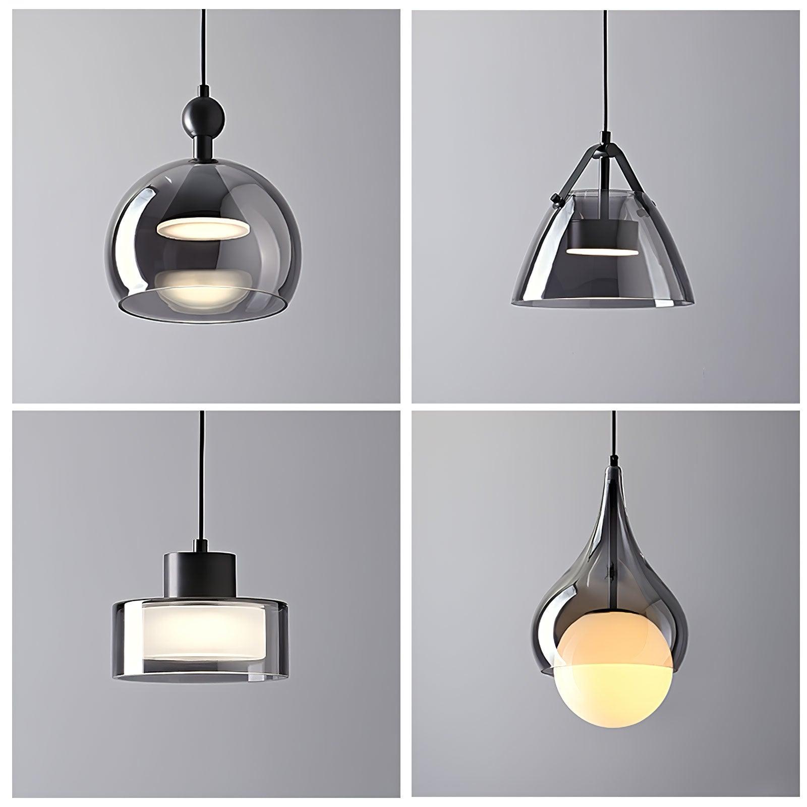 Quartet of Light Glass Pendant Series - Letslighting