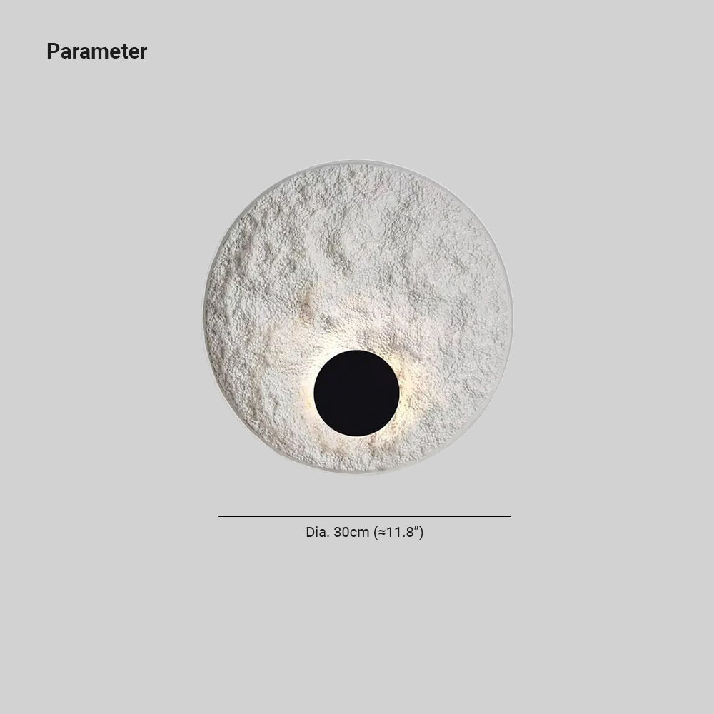 Byers Wall Lamp Round Resin