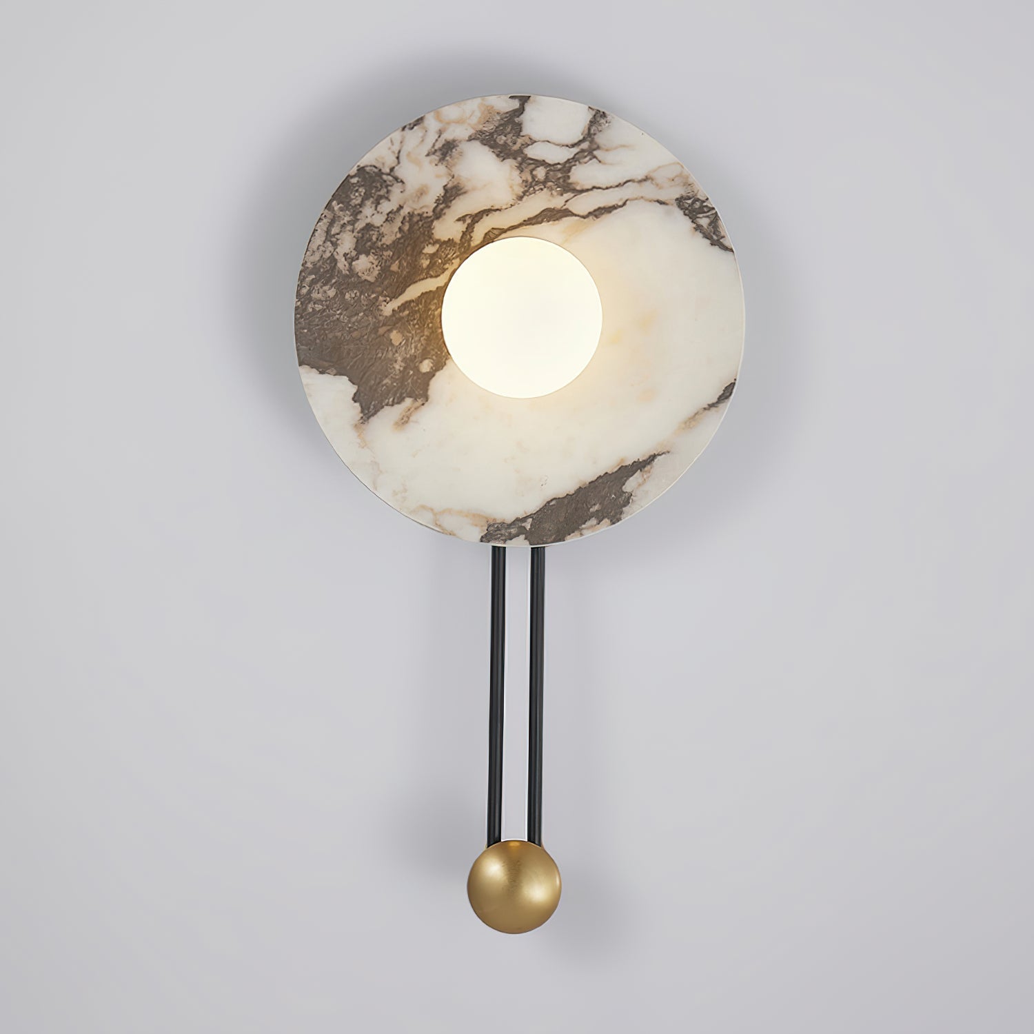 Rambla Modern Minimalist Marble Wall Lamp - Lamp Copper