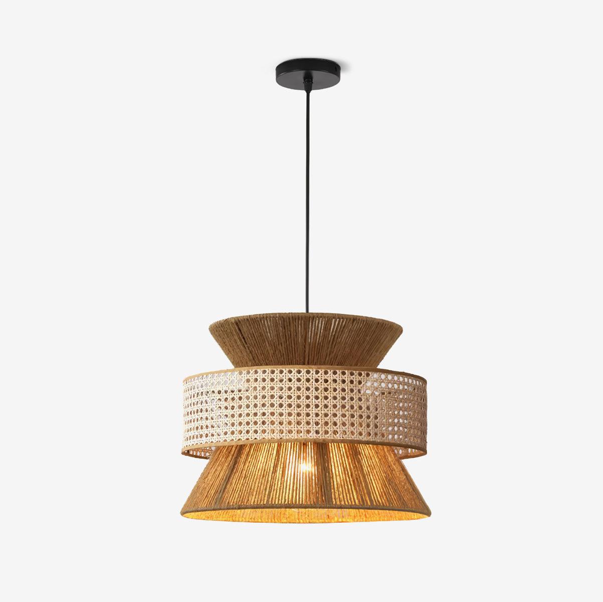 Aria Bohemian Bamboo Pendant Lamp - Letslighting