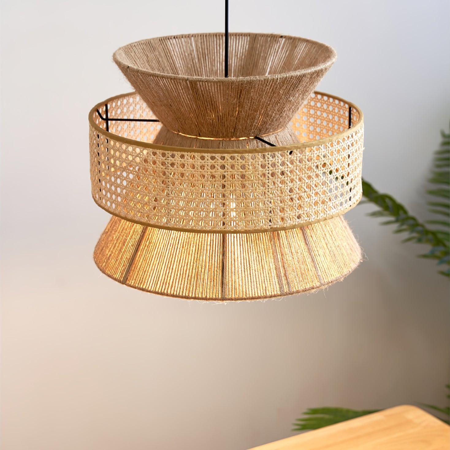 Aria Bohemian Bamboo Pendant Lamp - Letslighting