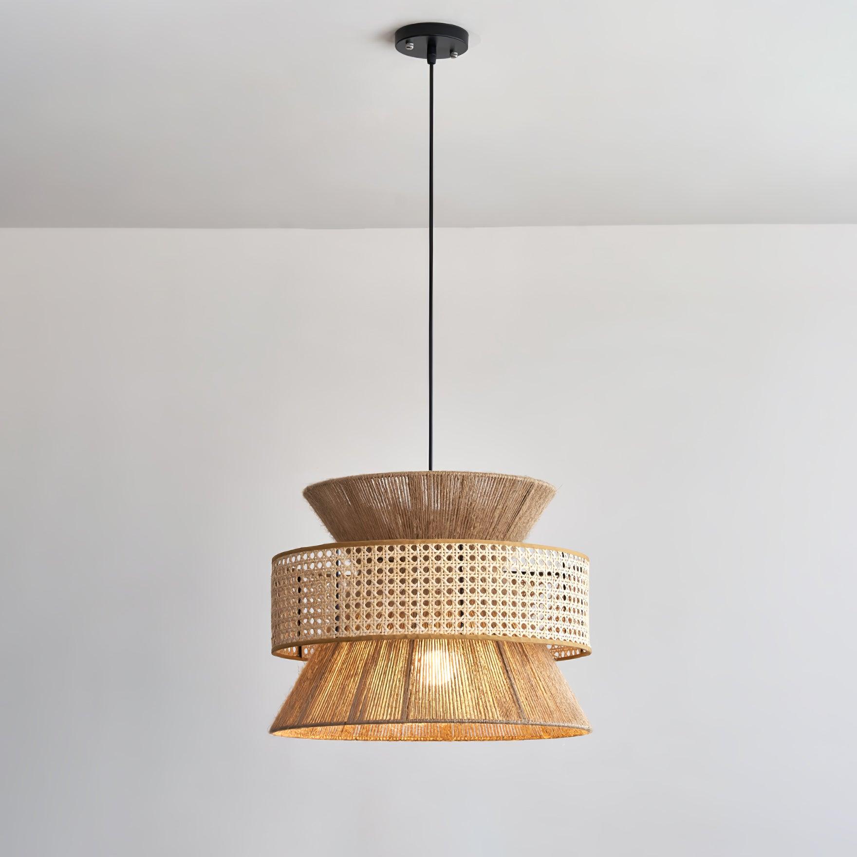 Aria Bohemian Bamboo Pendant Lamp - Letslighting