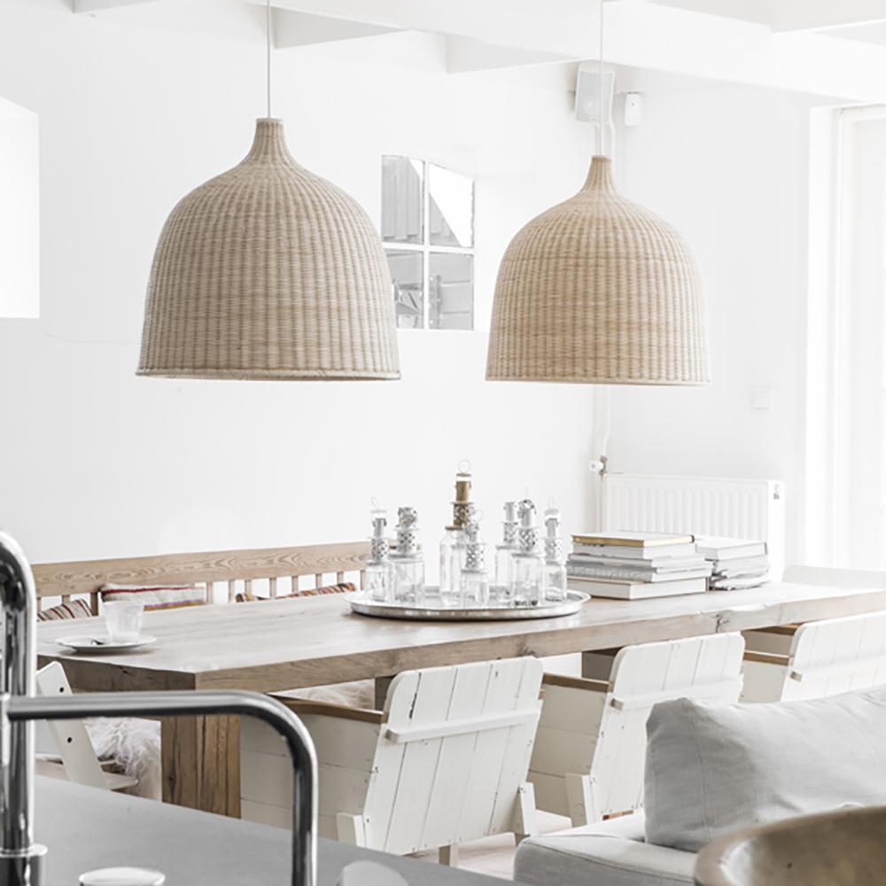 Rattan Pandent Light - Letslighting