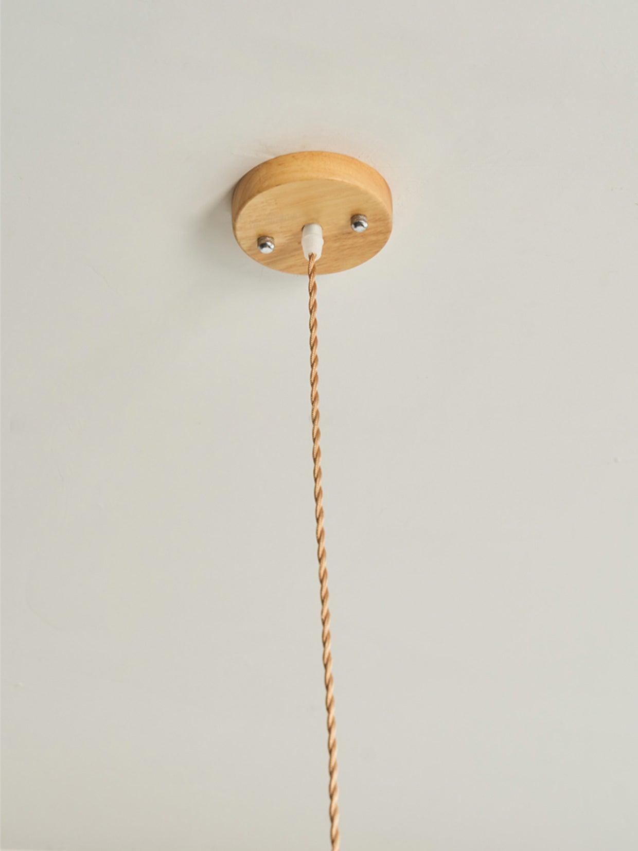 Rattan Straw Hat Pendant Light - Letslighting