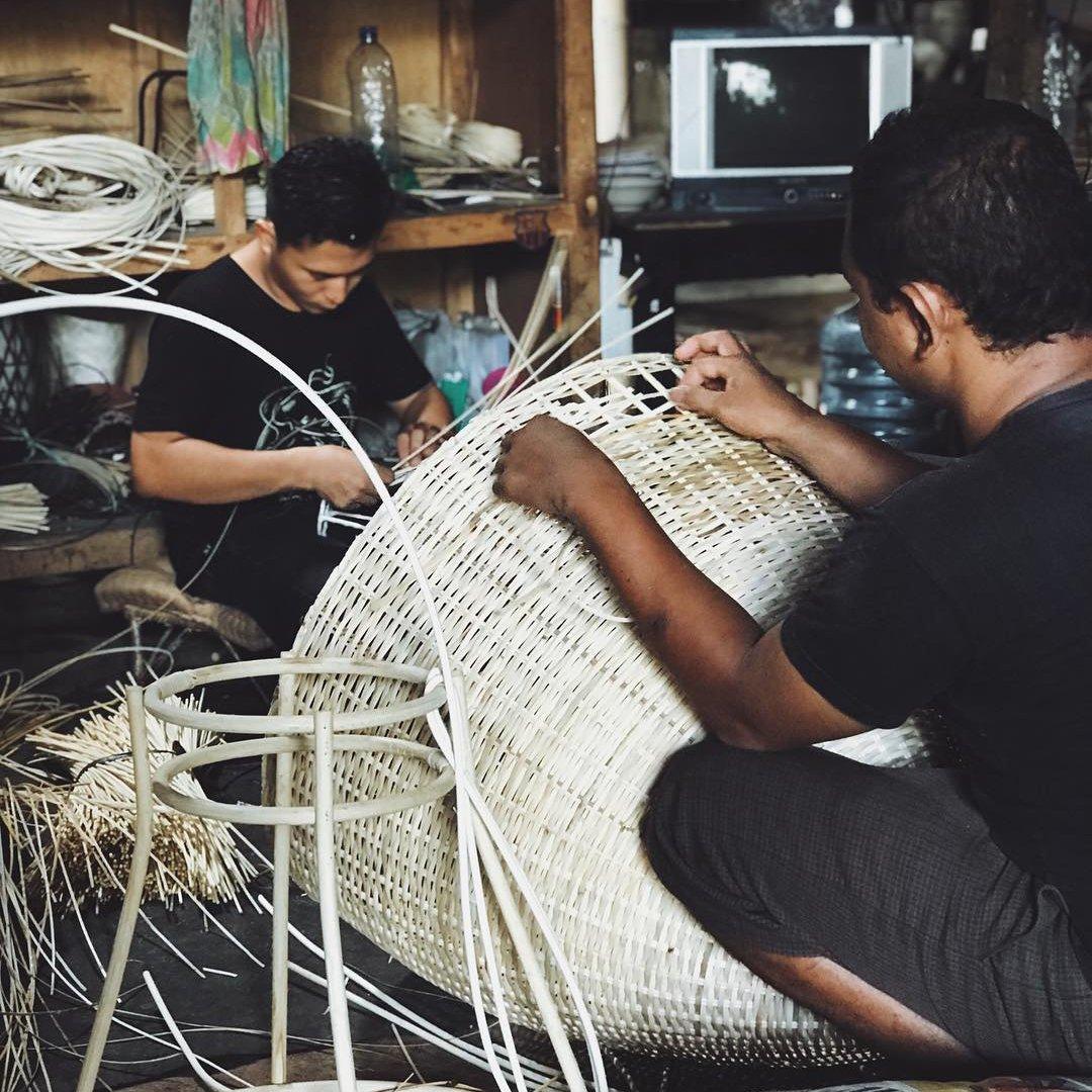 Rattan Pandent Light - Letslighting