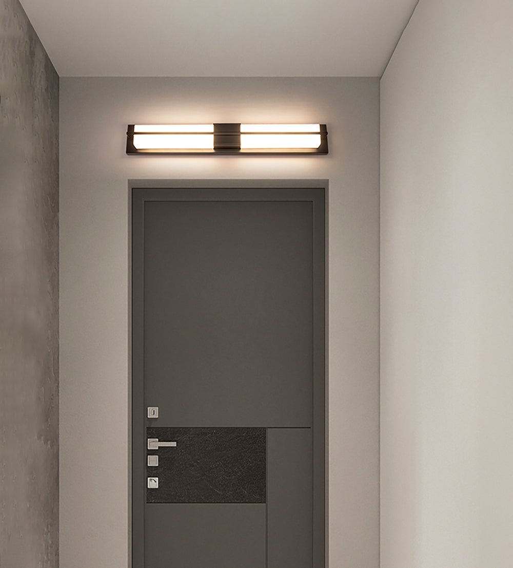 Caspian Alabaster Brass Wall Light - Letslighting