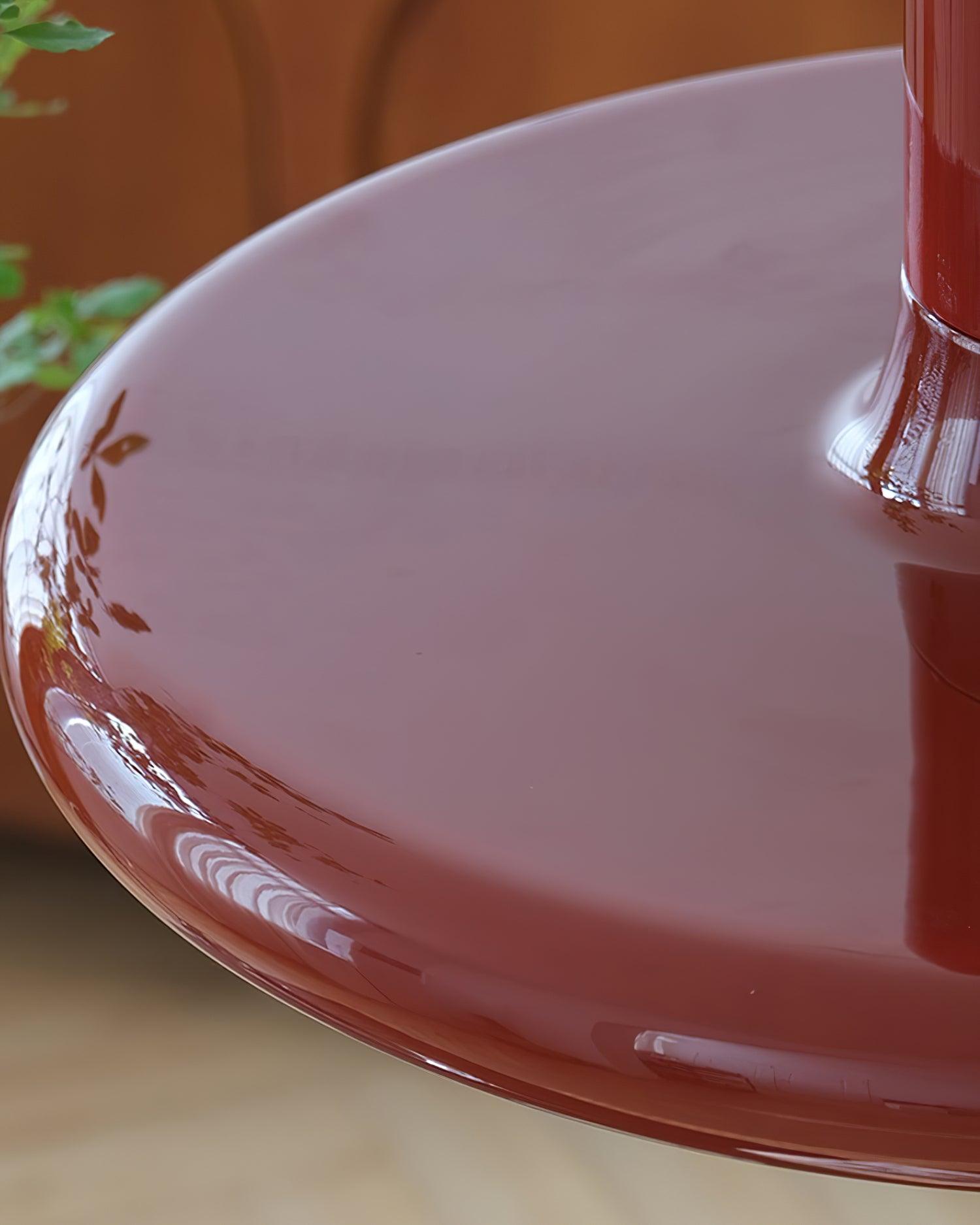 Pendant Lamp Frisbee Red Industrial Contemporary - Letslighting
