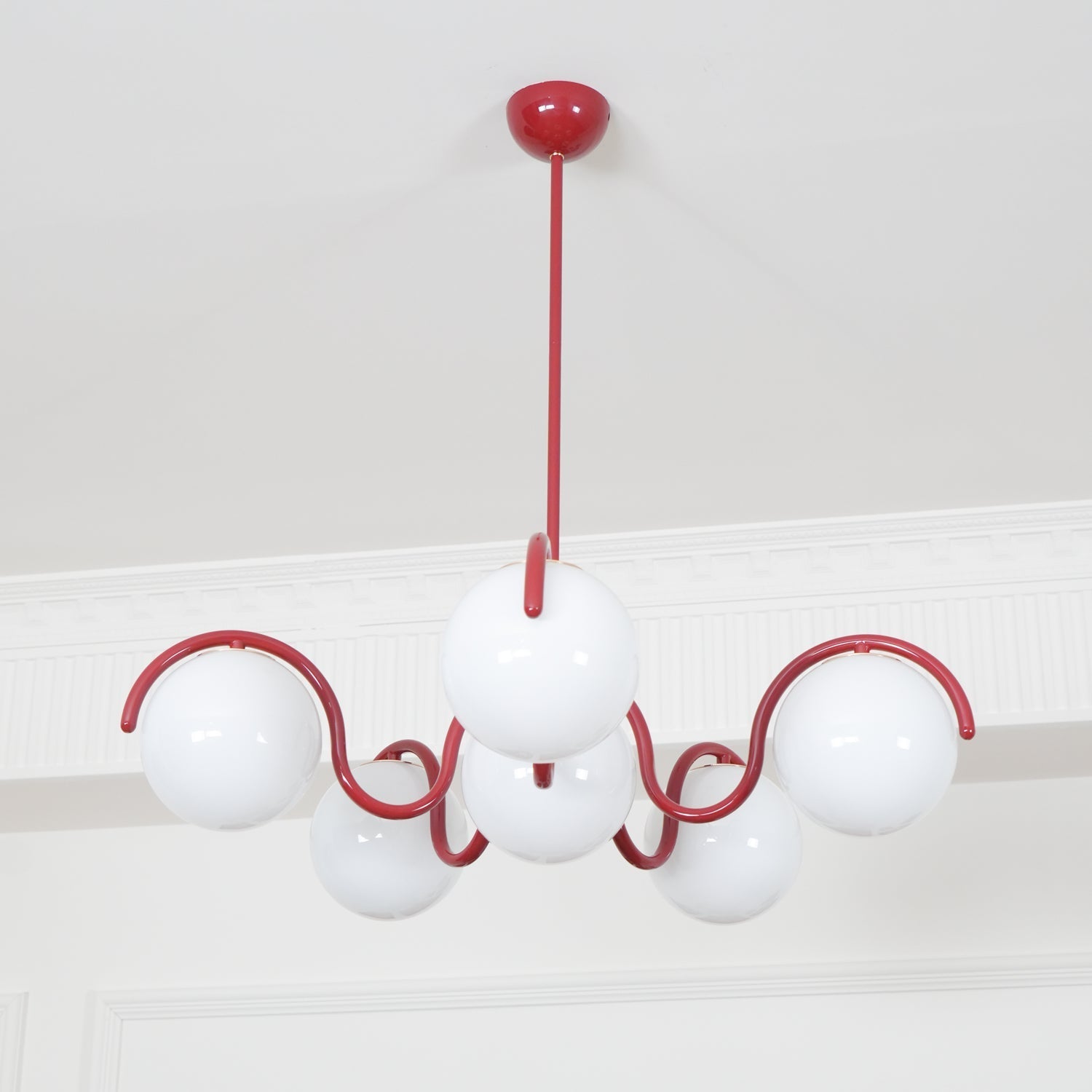 Aria Lámpara de Araña Lineal Curva