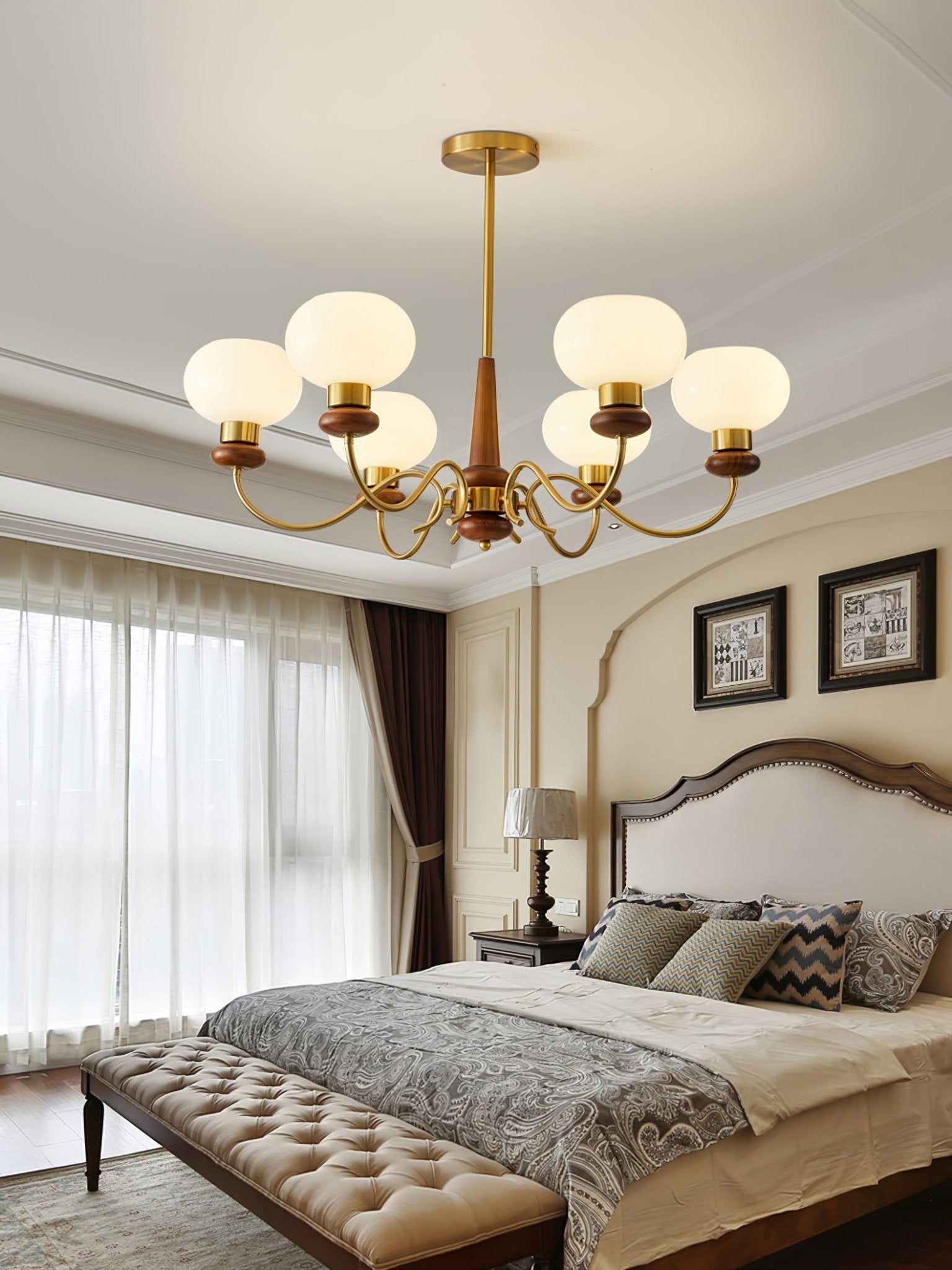 Regency Globe Chandelier - Letslighting