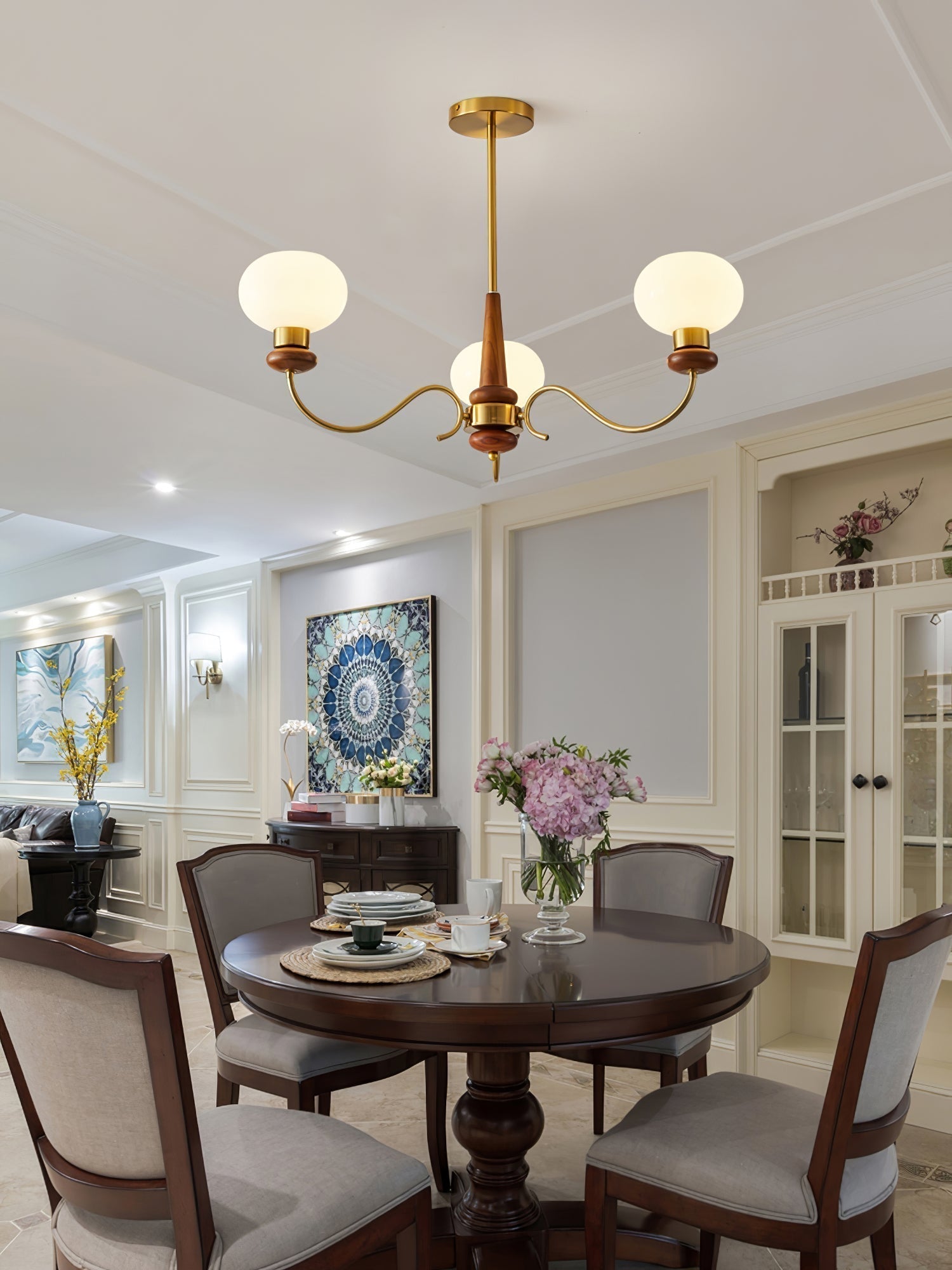 Regency Globe Chandelier - Letslighting