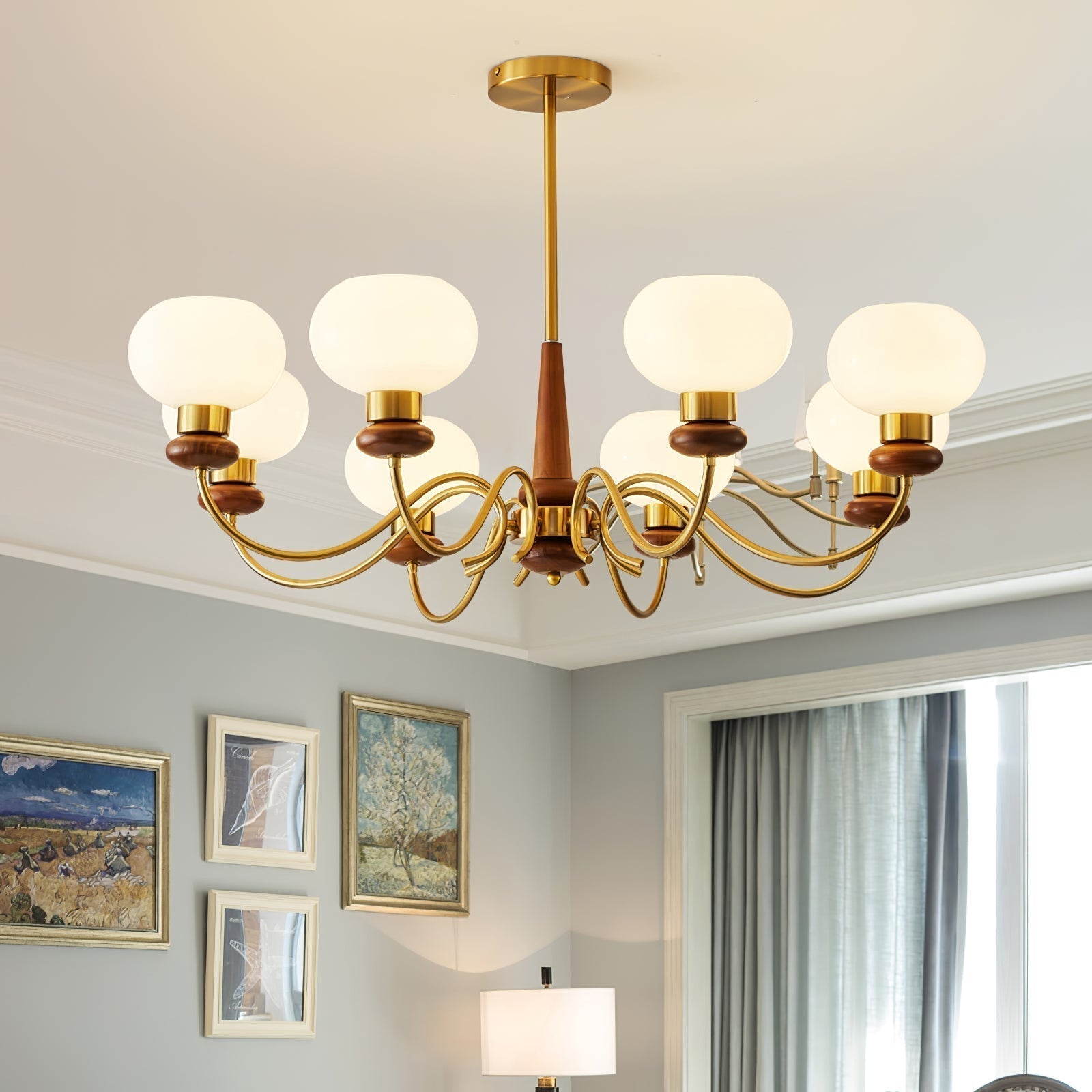 Regency Globe Chandelier - Letslighting