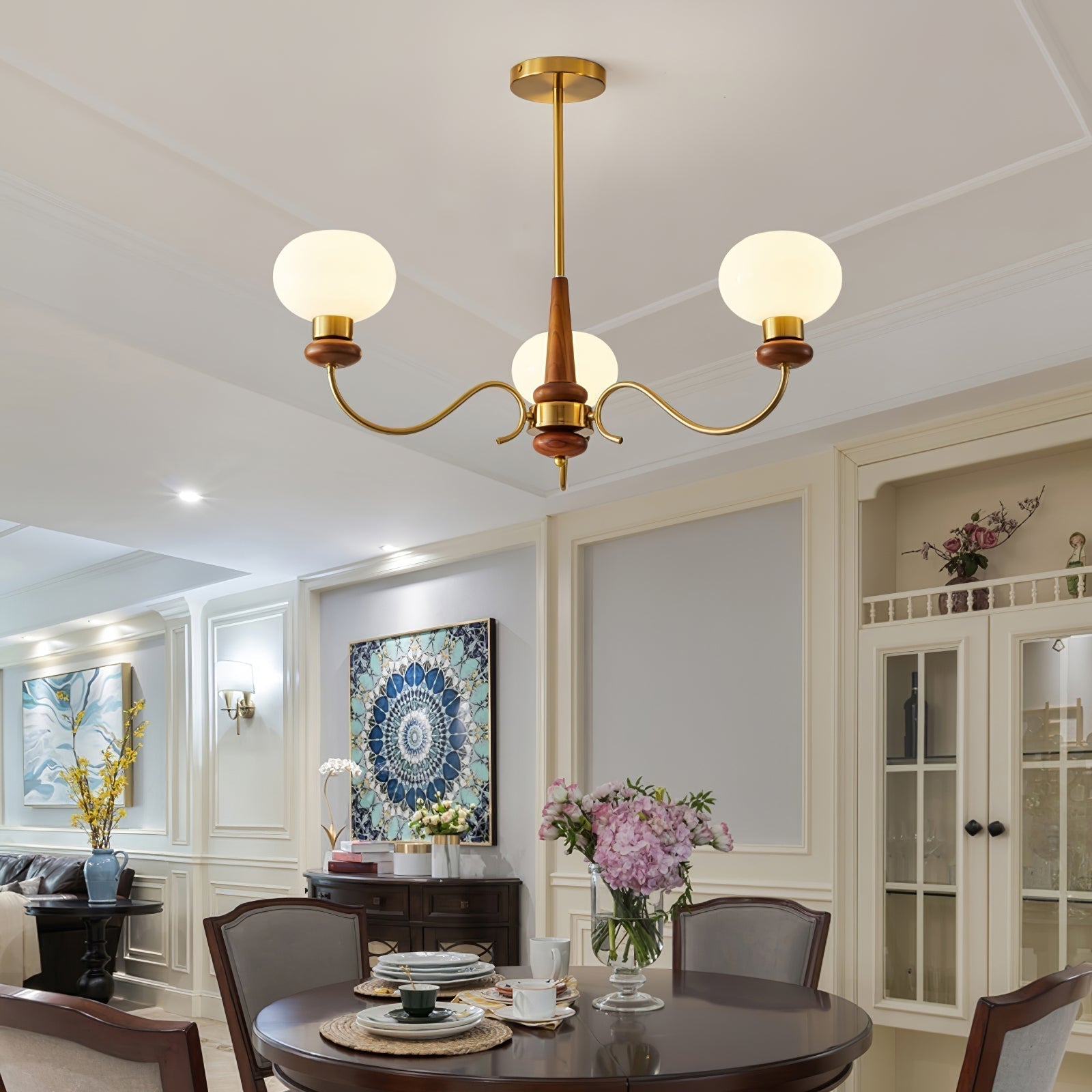 Regency Globe Chandelier - Letslighting