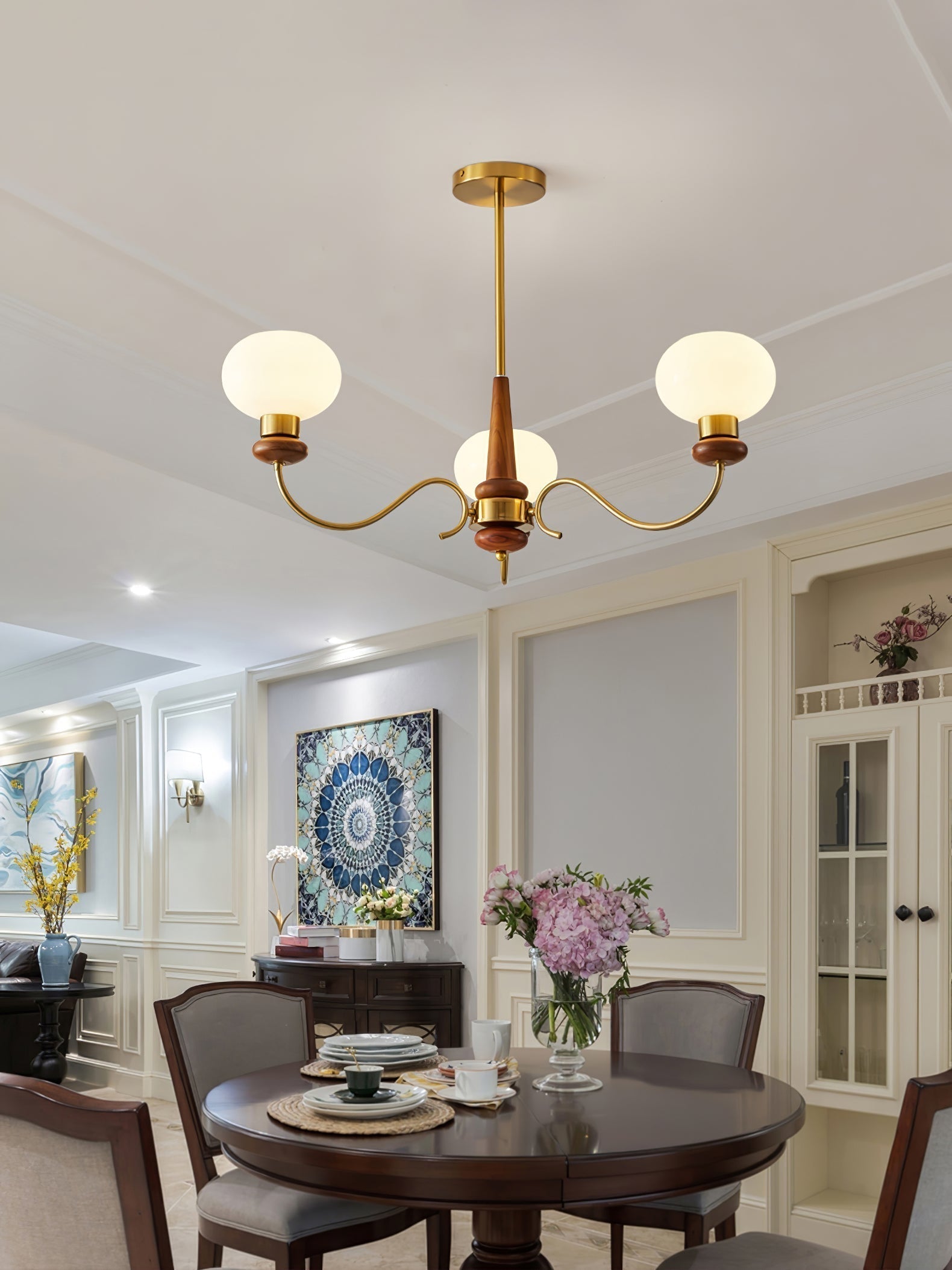 Regency Globe Chandelier - Letslighting