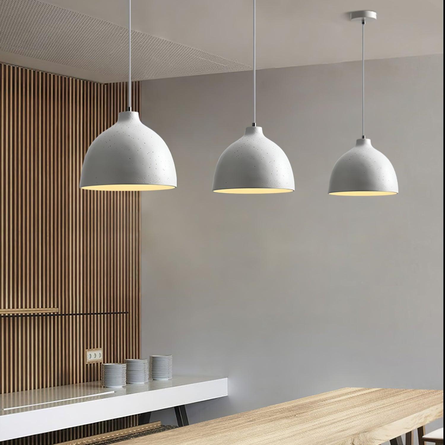 Resin Bowl Pendant Lamp - Letslighting