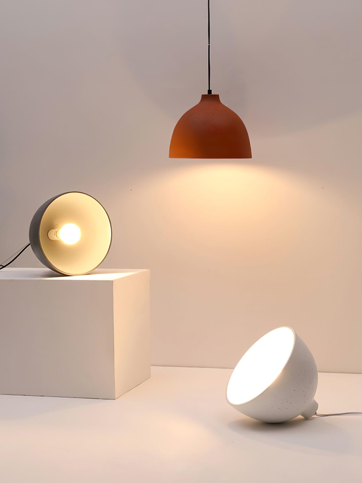 Resin Bowl Pendant Lamp - Letslighting