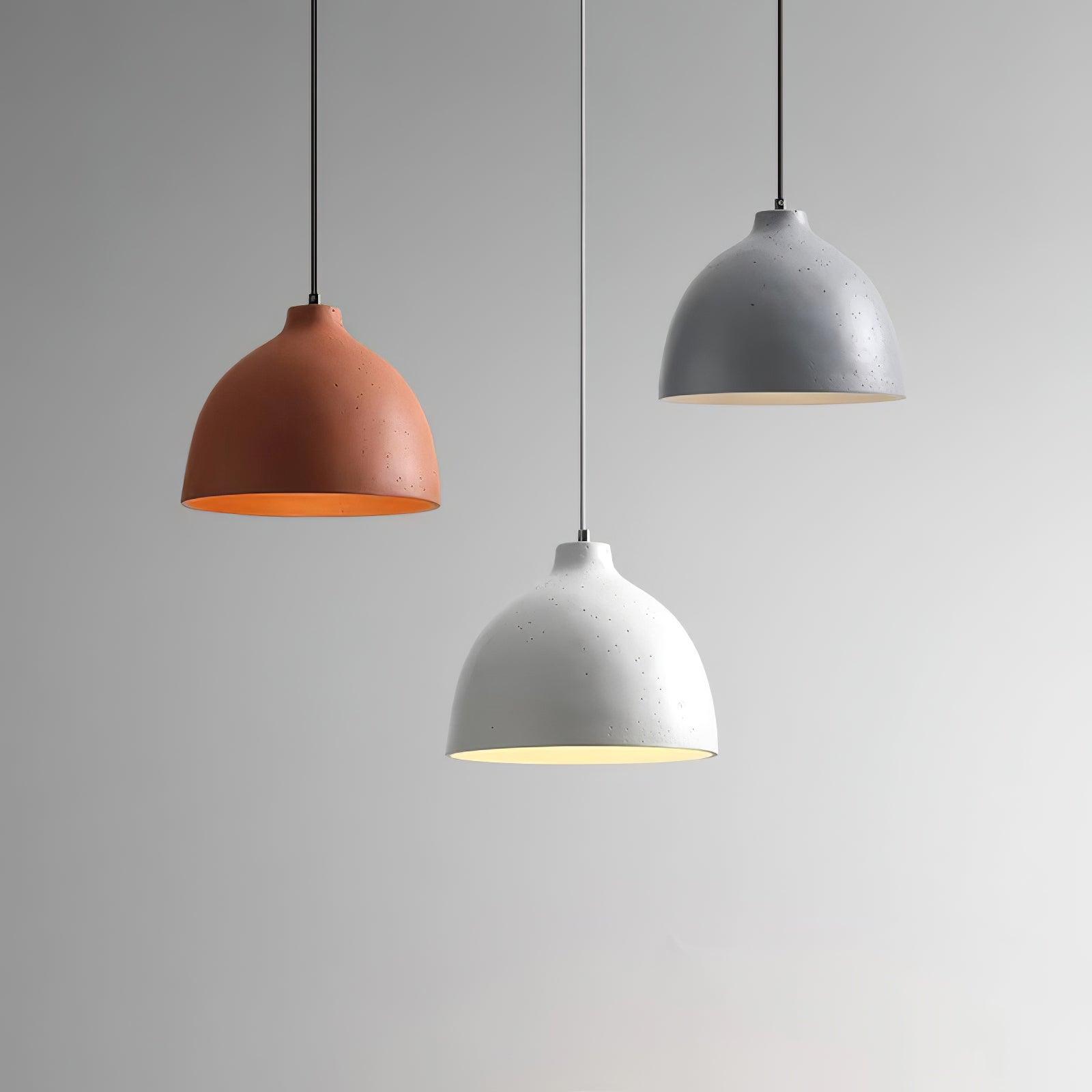 Resin Bowl Pendant Lamp - Letslighting