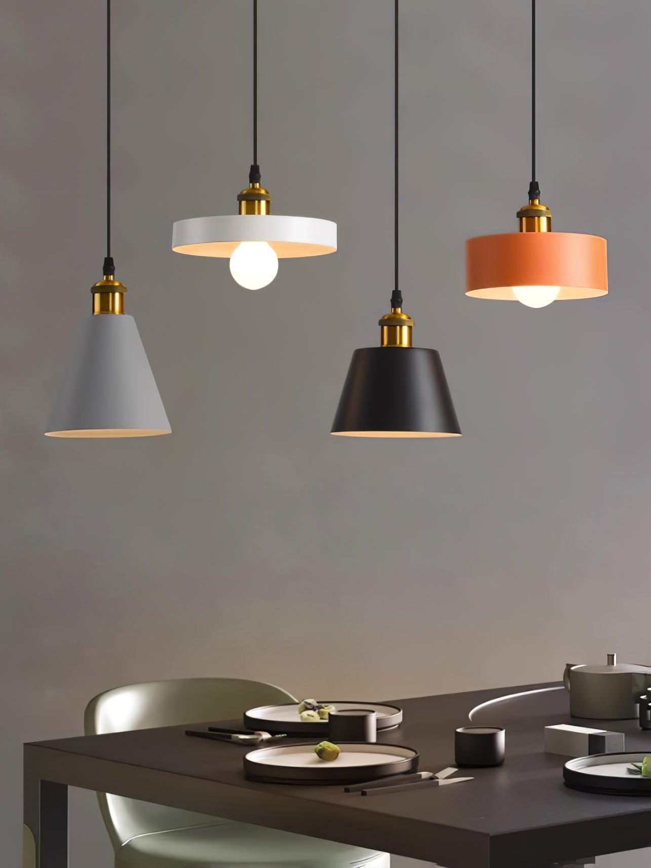 Resin Geometric Pendant Lamp - Letslighting