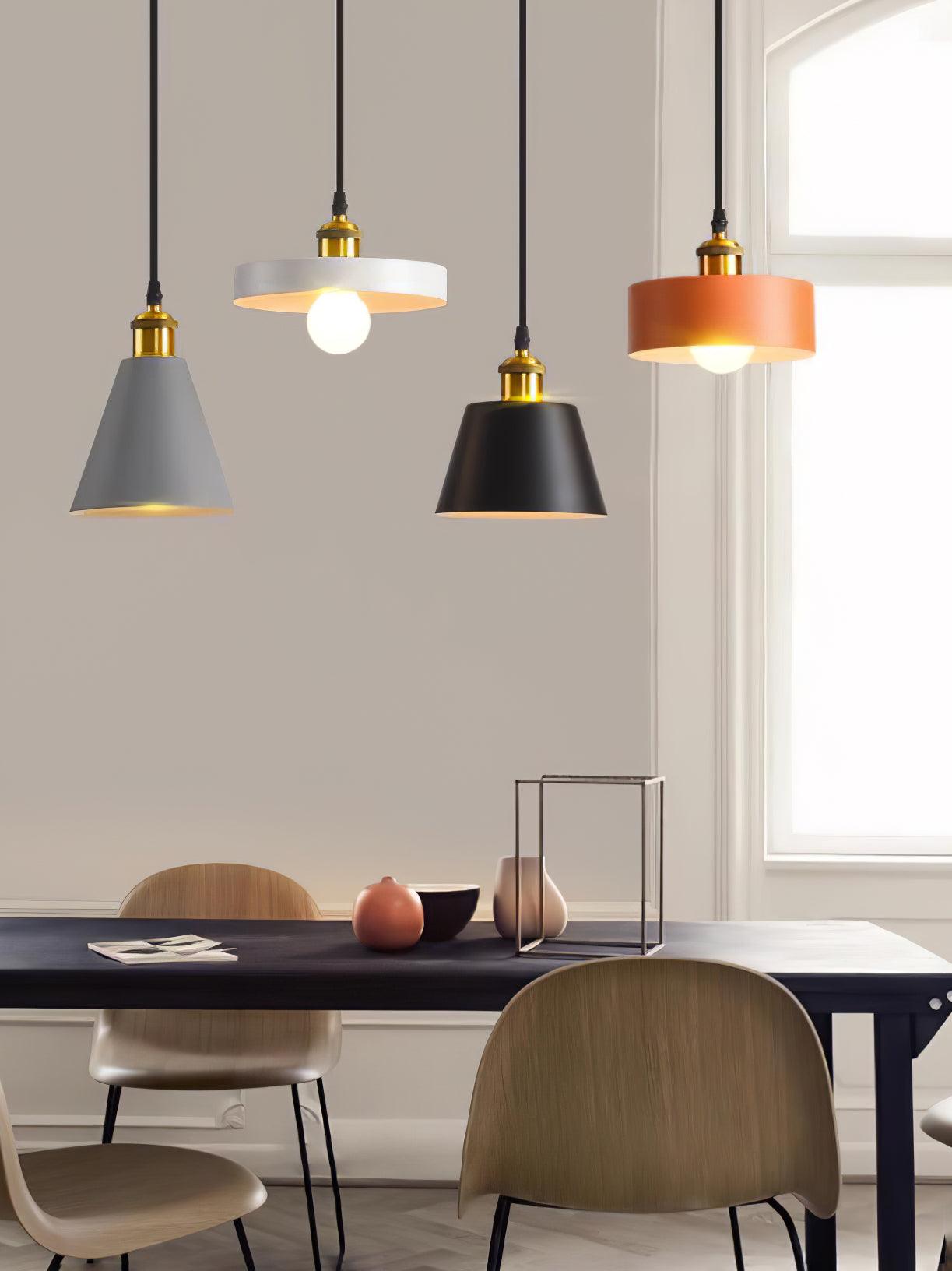 Resin Geometric Pendant Lamp - Letslighting
