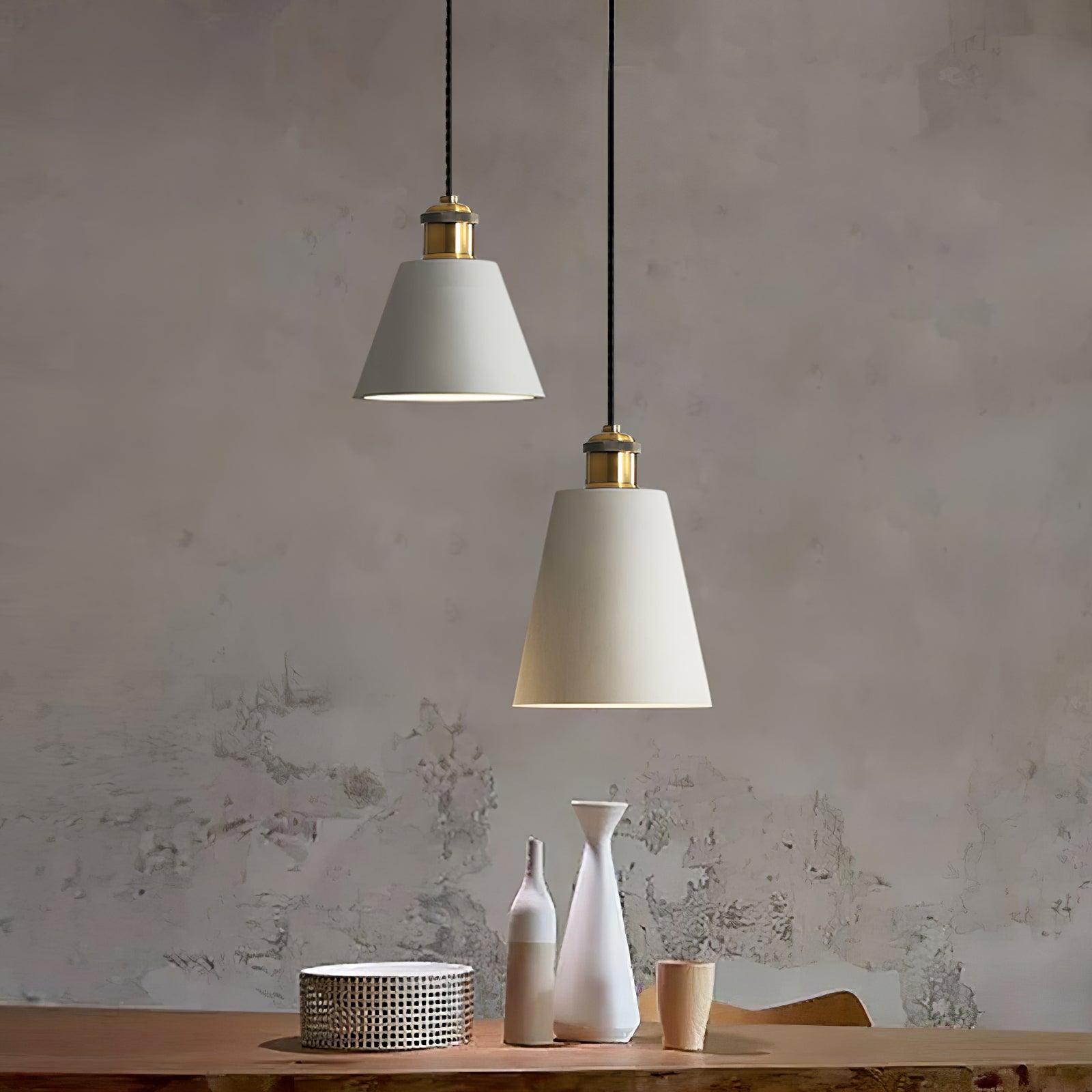 Resin Geometric Pendant Lamp - Letslighting
