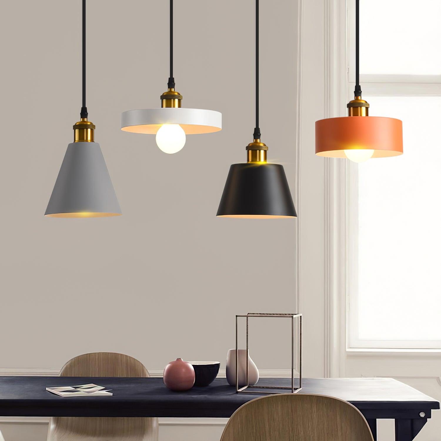 Resin Geometric Pendant Lamp - Letslighting