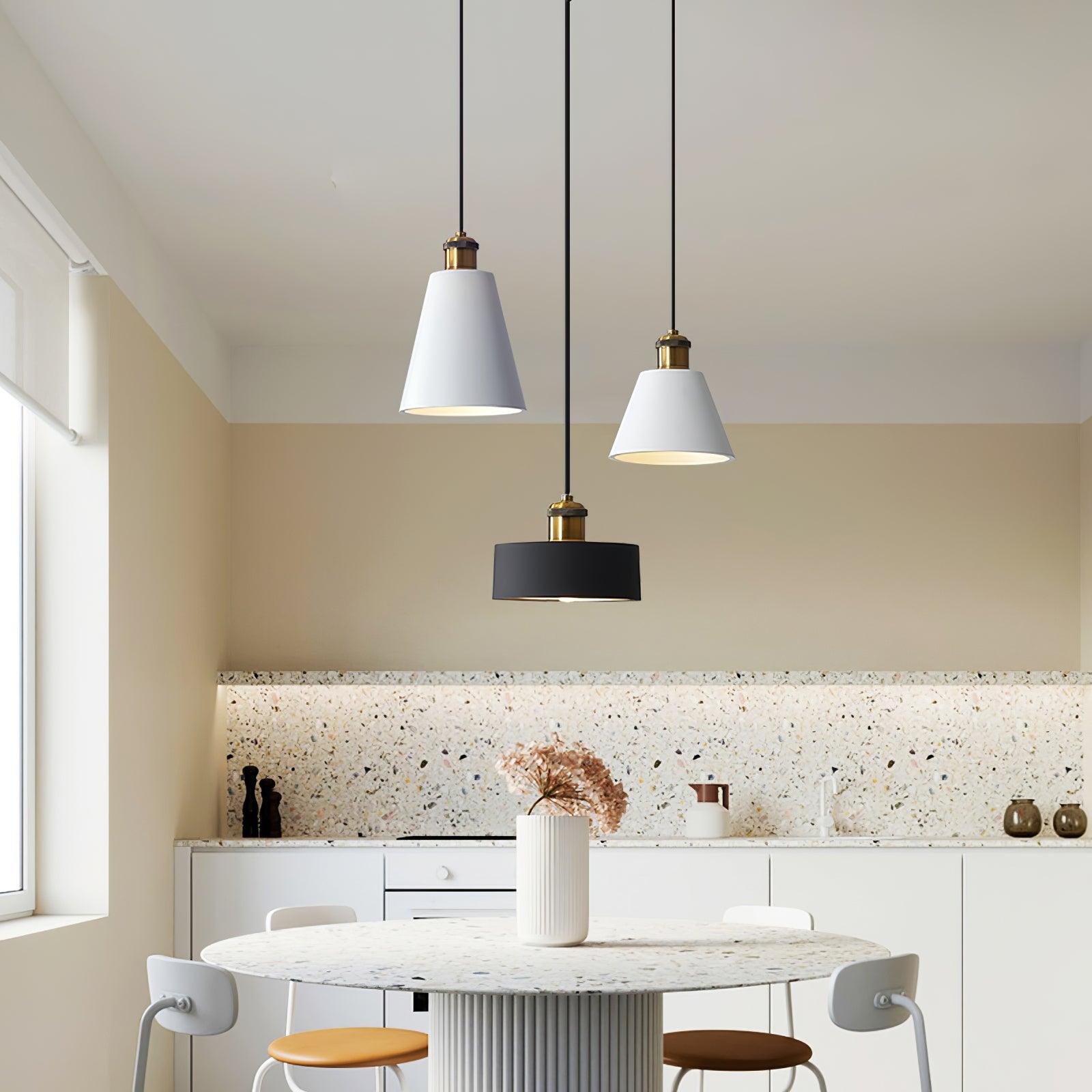 Resin Geometric Pendant Lamp - Letslighting