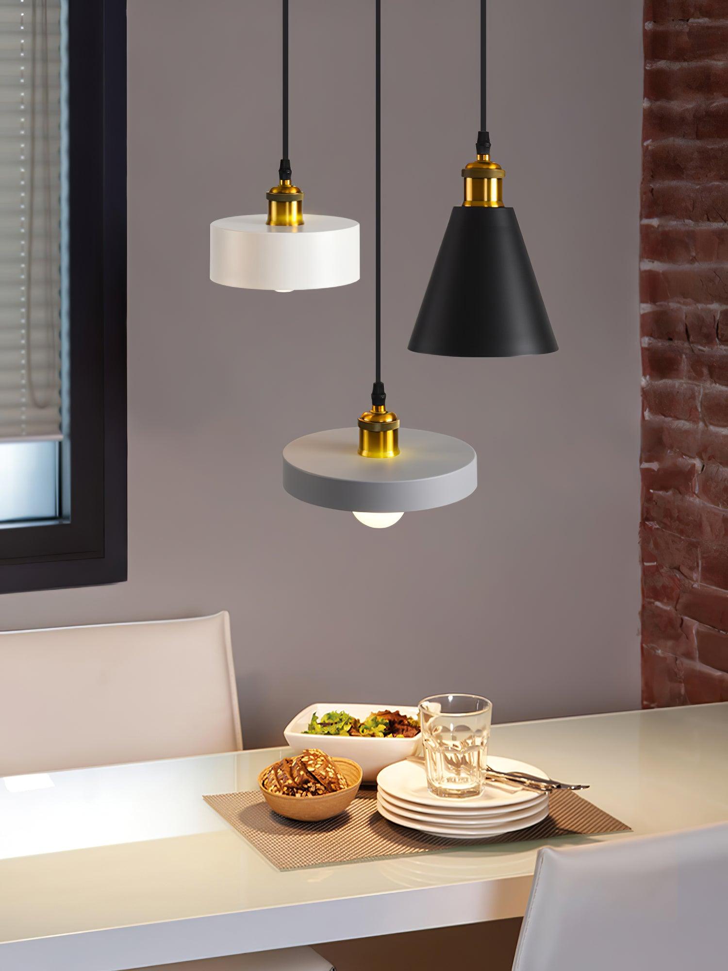 Resin Geometric Pendant Lamp - Letslighting
