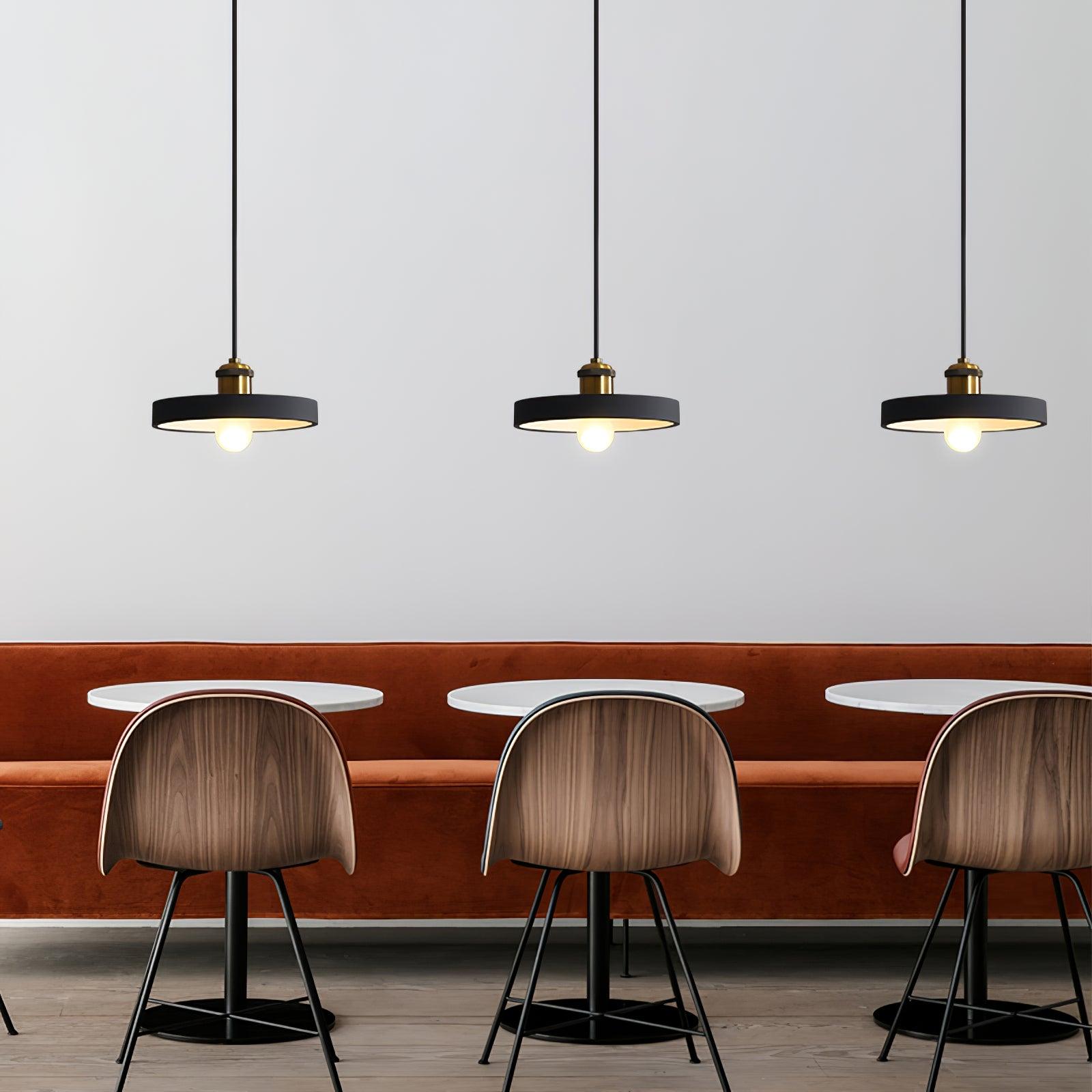 Resin Geometric Pendant Lamp - Letslighting