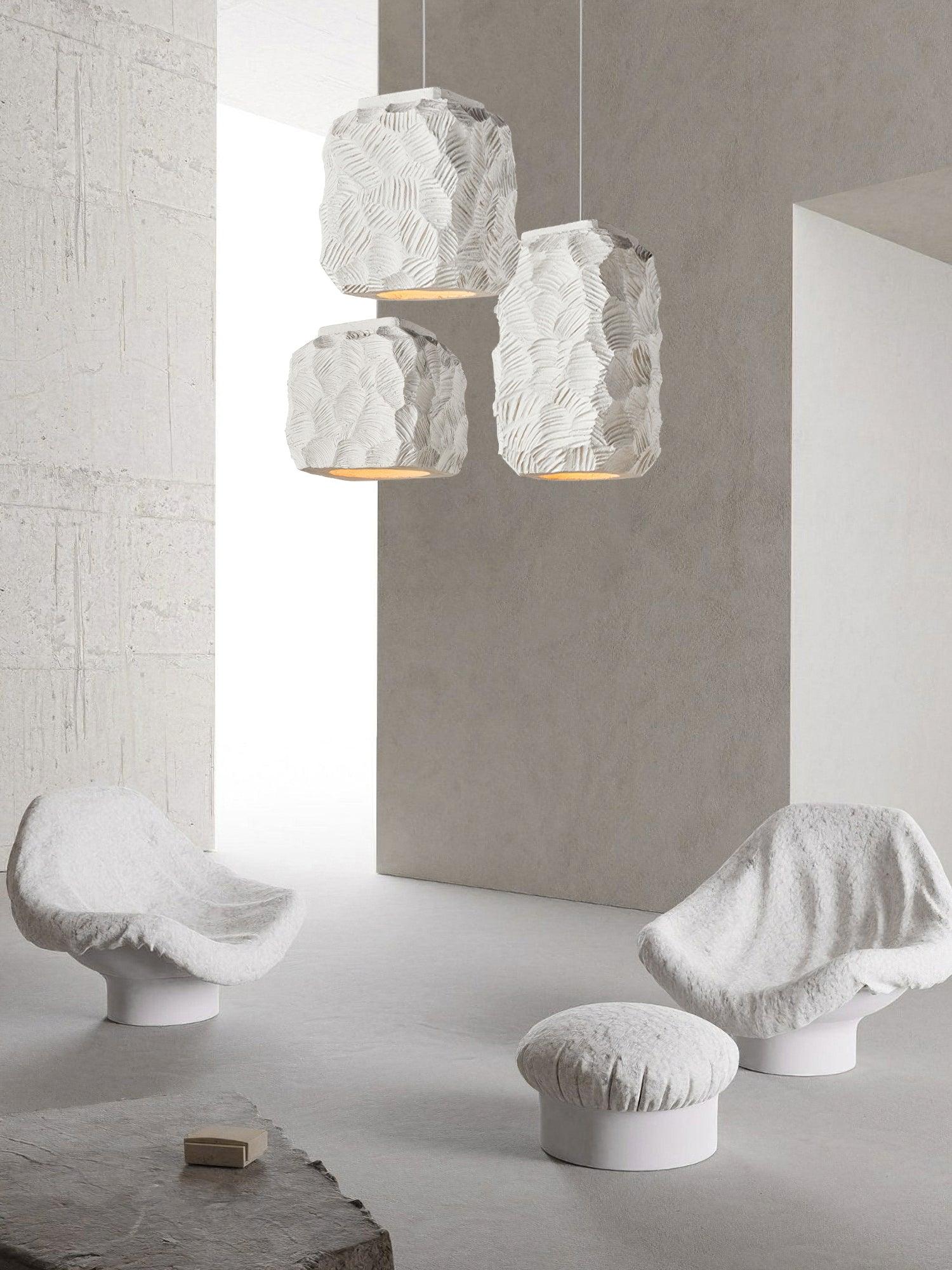 Resin Geometry Pendant Lamp - Letslighting