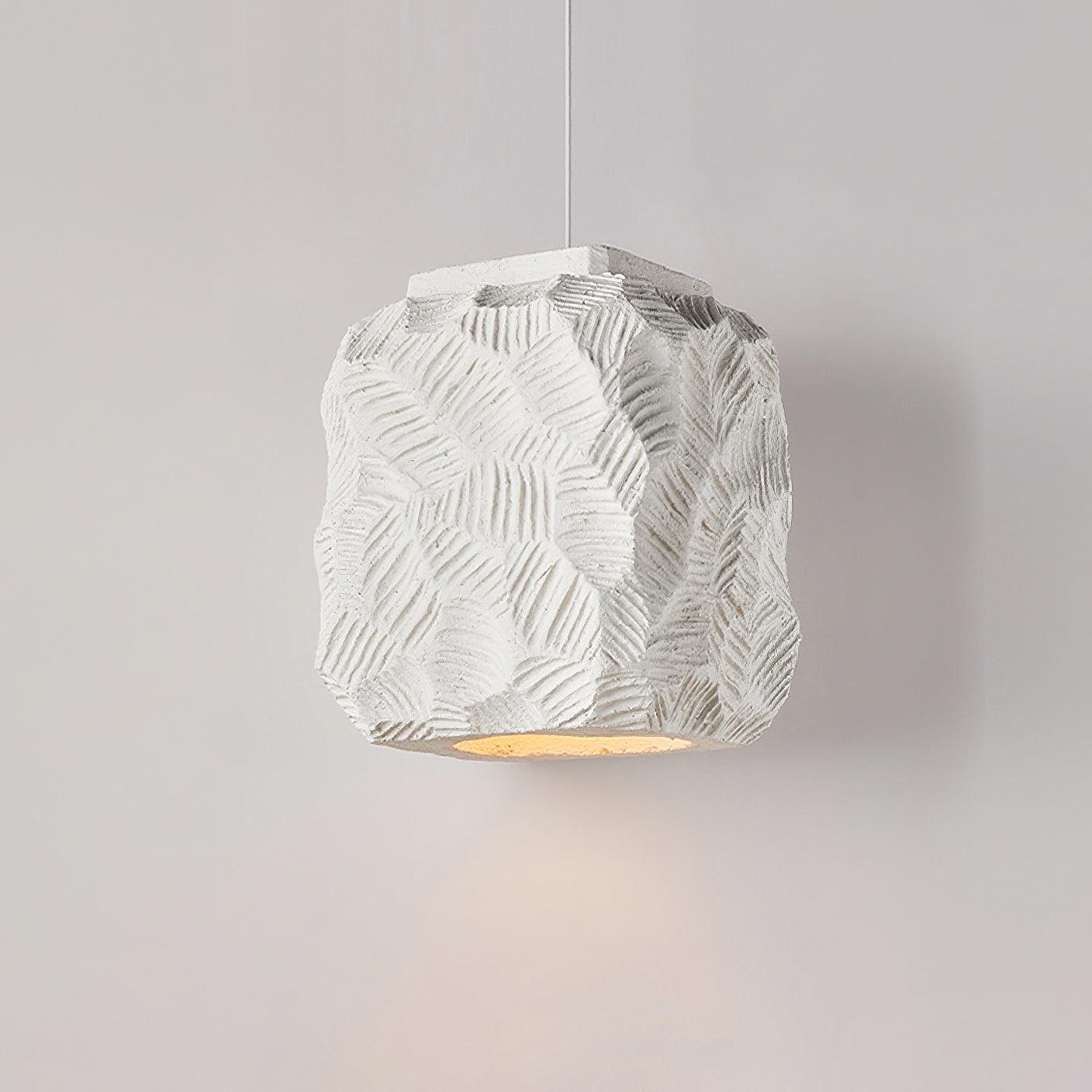 Resin Geometry Pendant Lamp - Letslighting