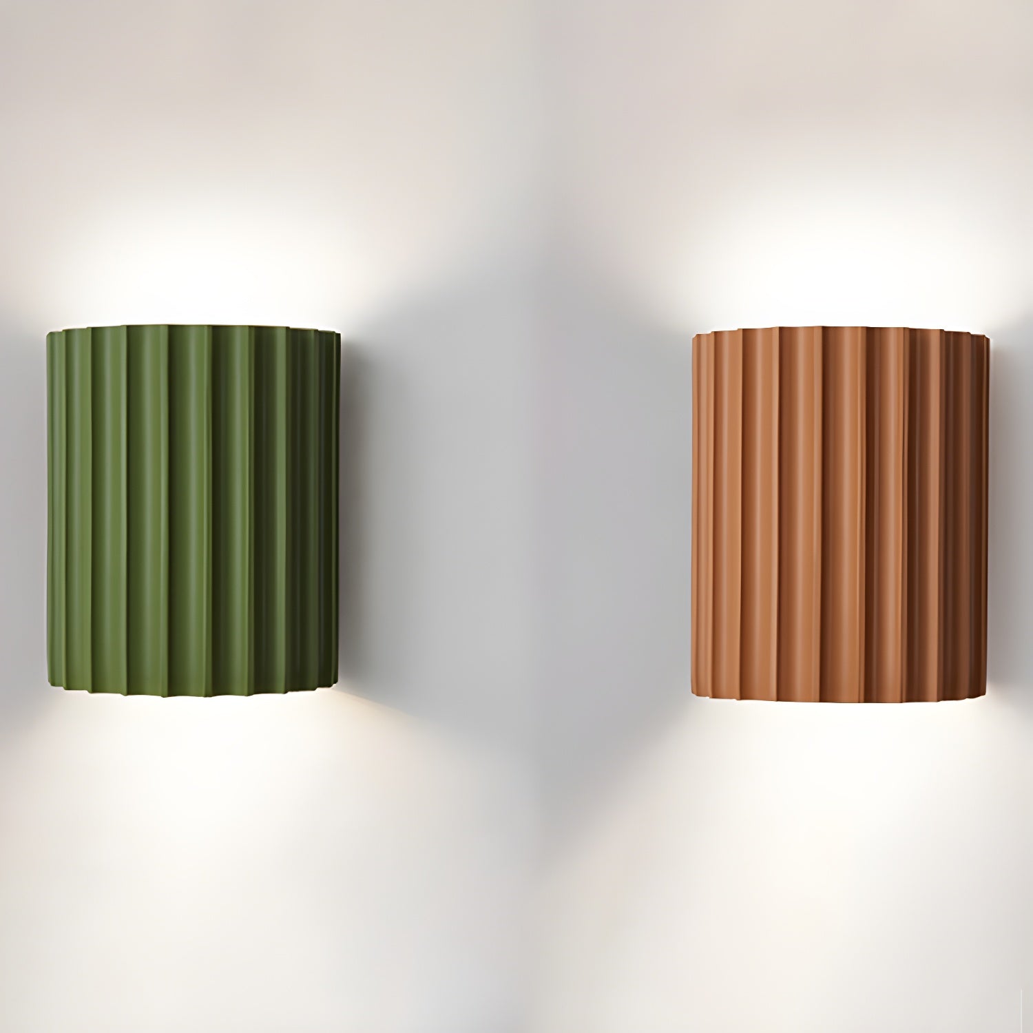 Resin Ribbed Wall Lamp - Letslighting