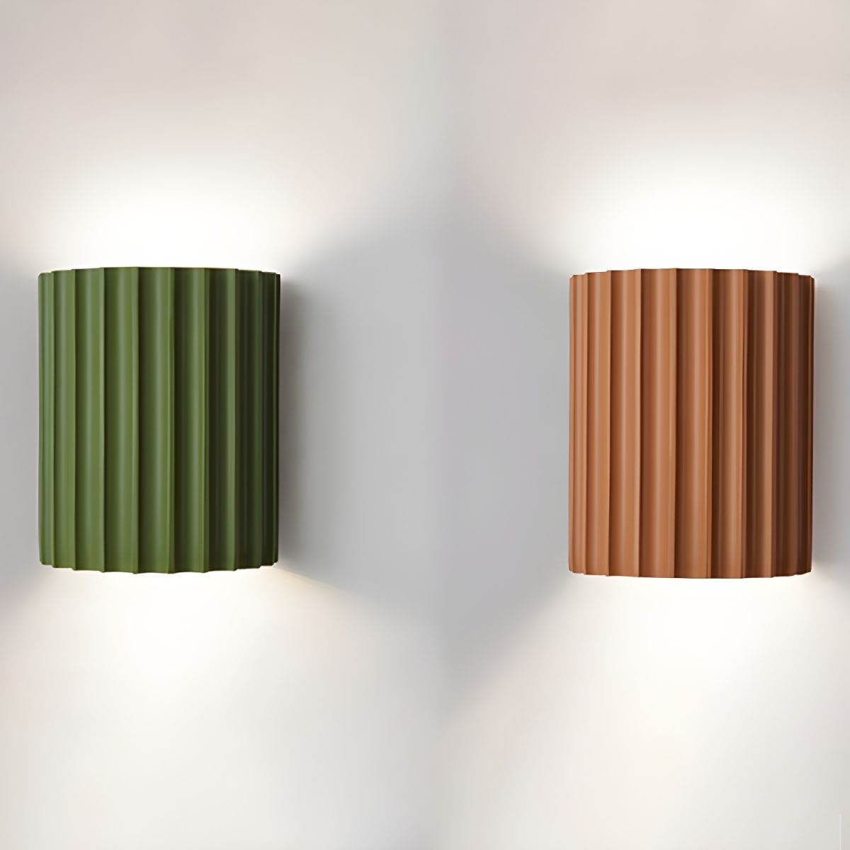 Resin Ribbed Wall Lamp - Letslighting