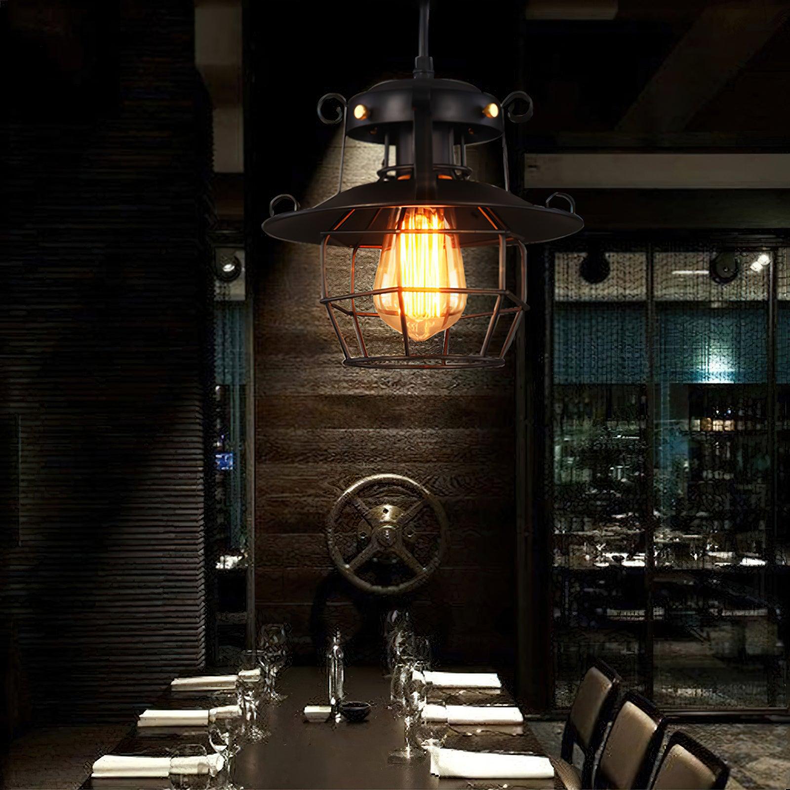 Retro Birdcage Pendant Light - Letslighting