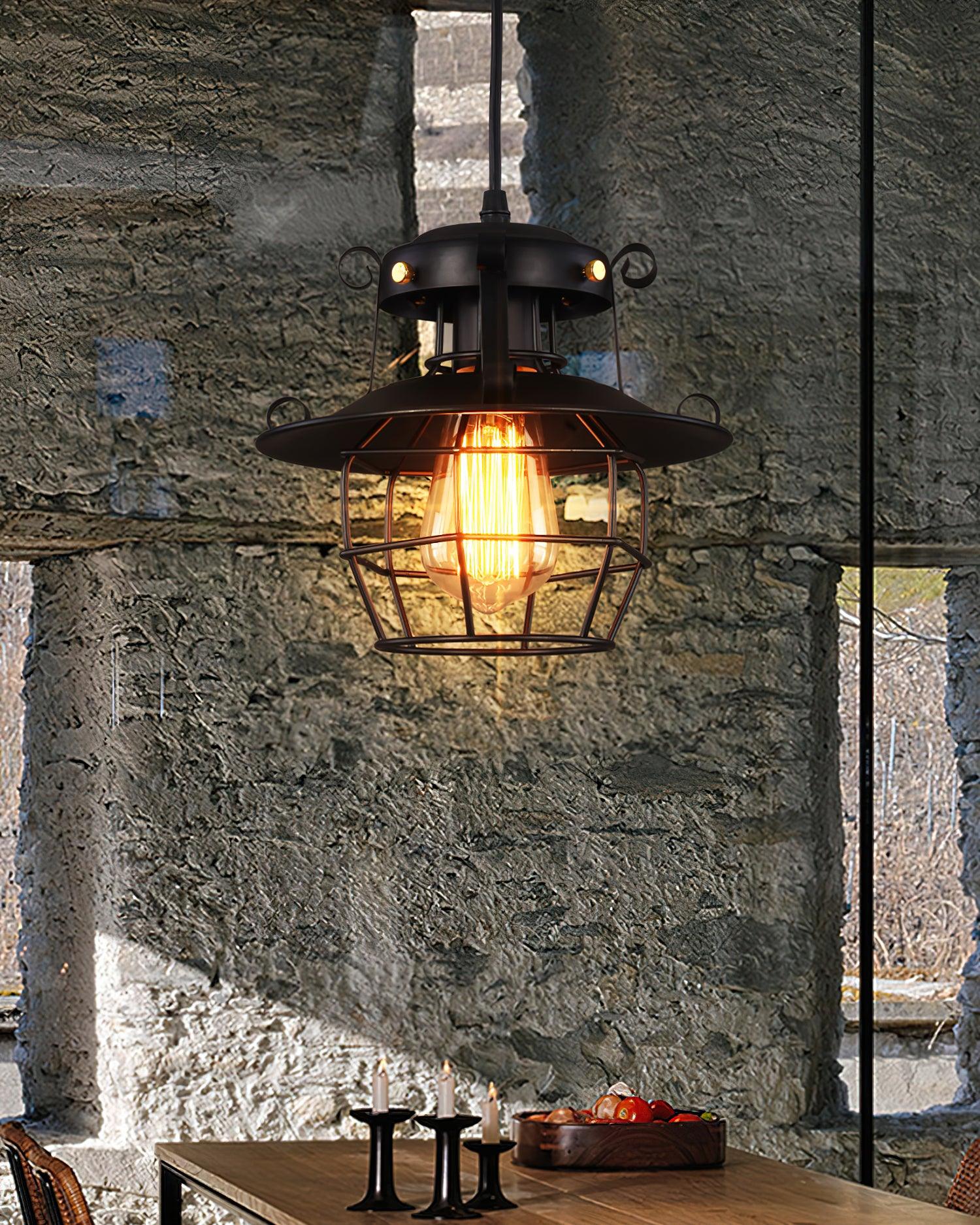 Retro Birdcage Pendant Light - Letslighting