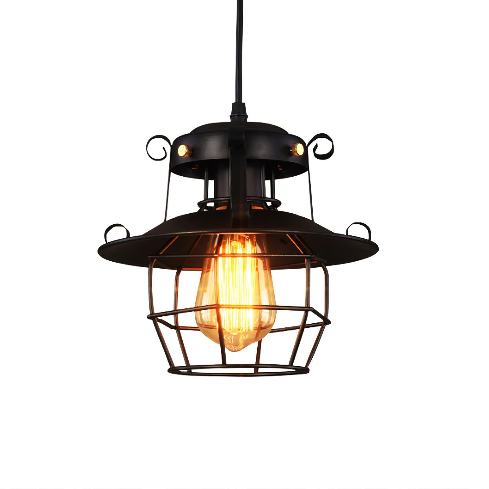 Retro Birdcage Pendant Light - Letslighting