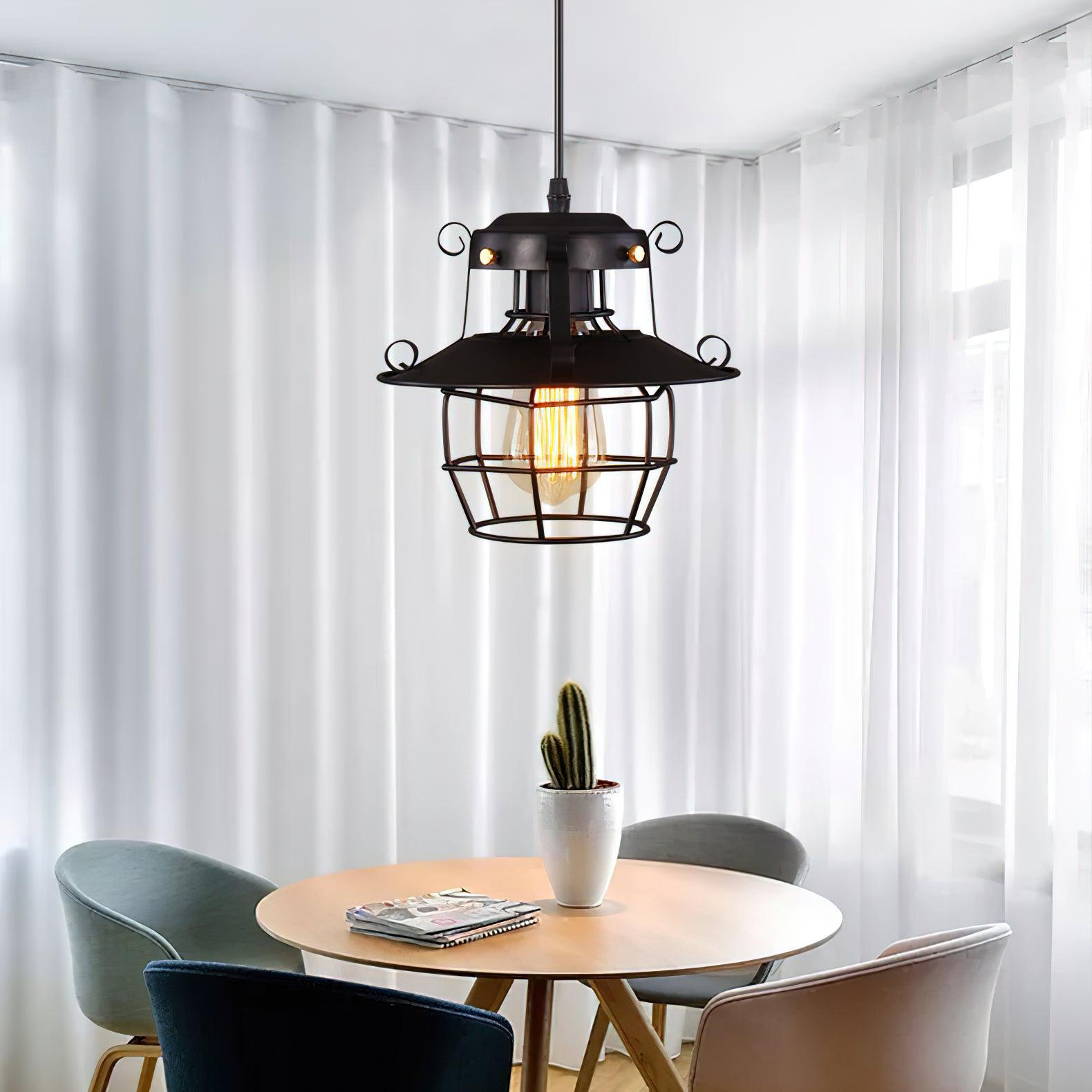Retro Birdcage Pendant Light - Letslighting