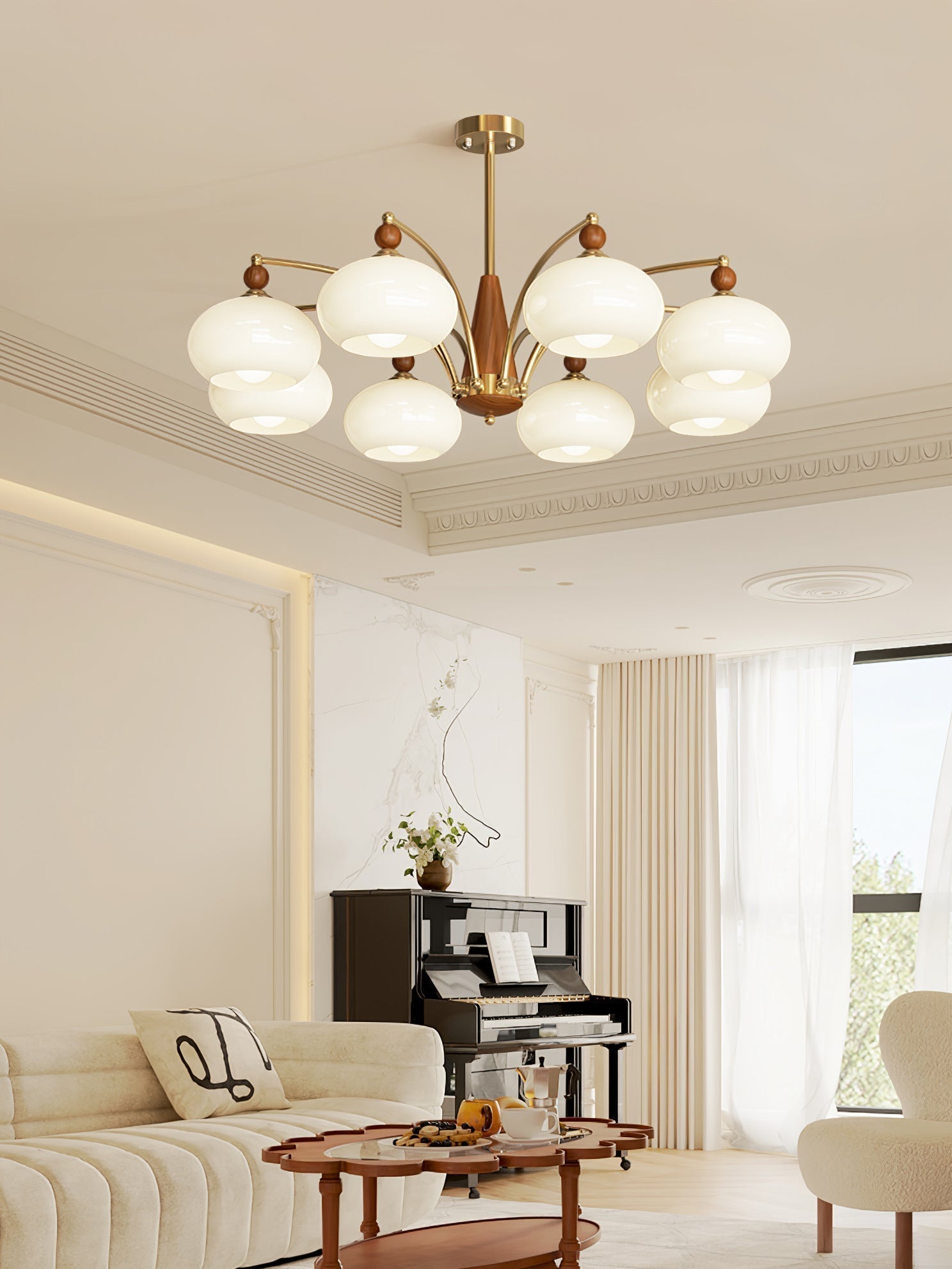 Retro Calliope Chandelier - Letslighting