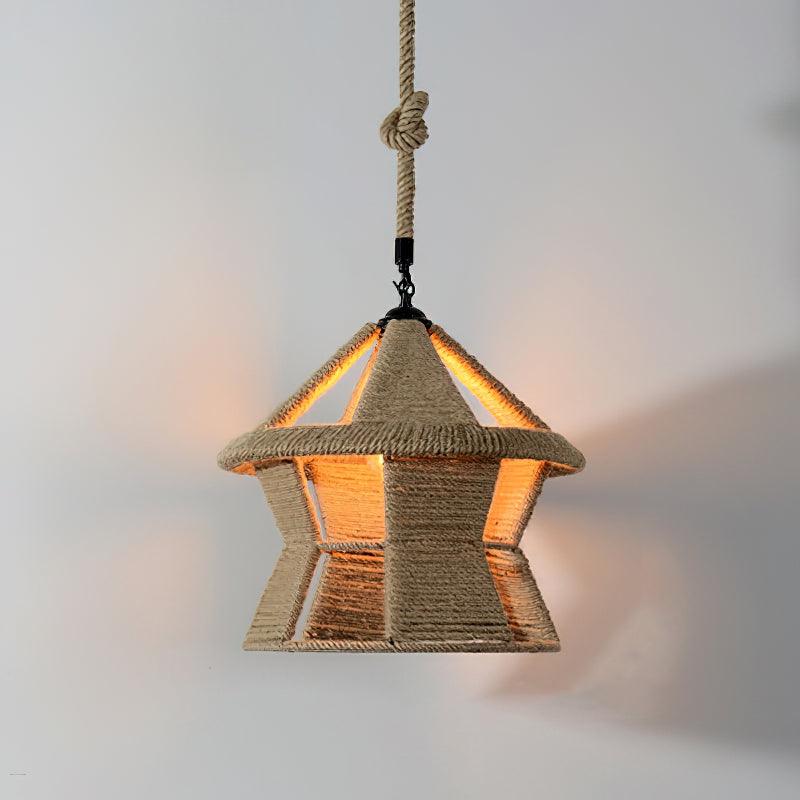 Retro Hemp Rope Exquisite Pendant Light - Letslighting