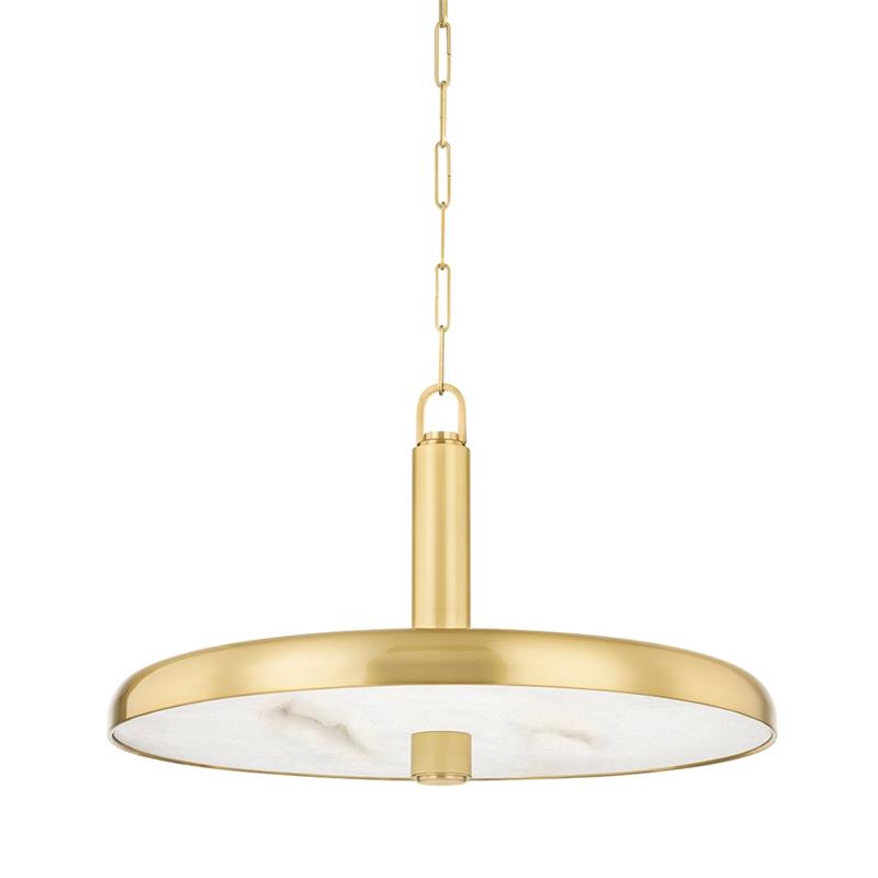 Ivmarel Modern Minimalist Alabaster Pendant Lamp - Lamp Copper