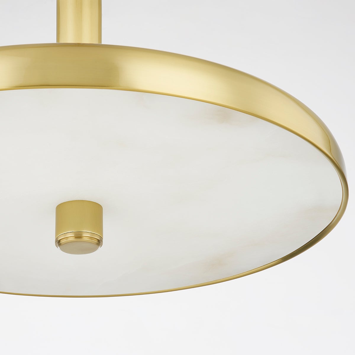 Ivmarel Modern Minimalist Alabaster Pendant Lamp - Lamp Copper