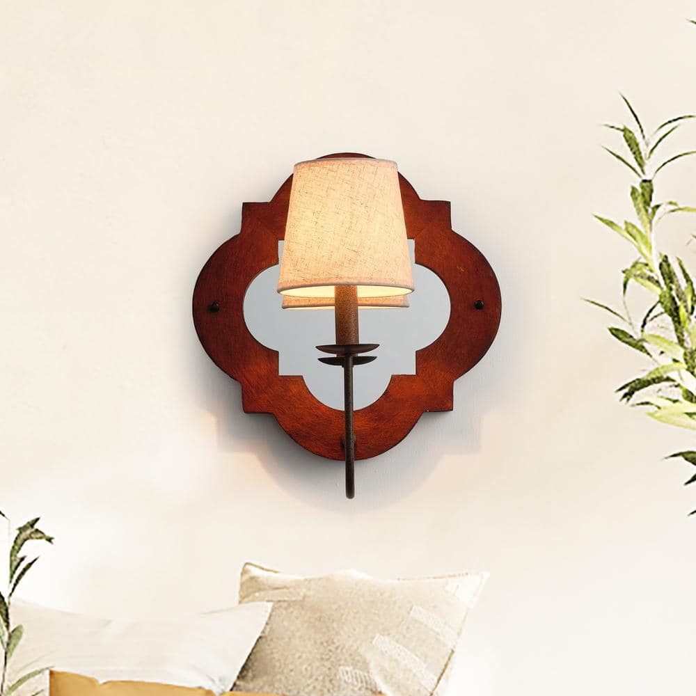 Sytheir Premium Elegance Fabric Wall Lamp - Lamp Copper