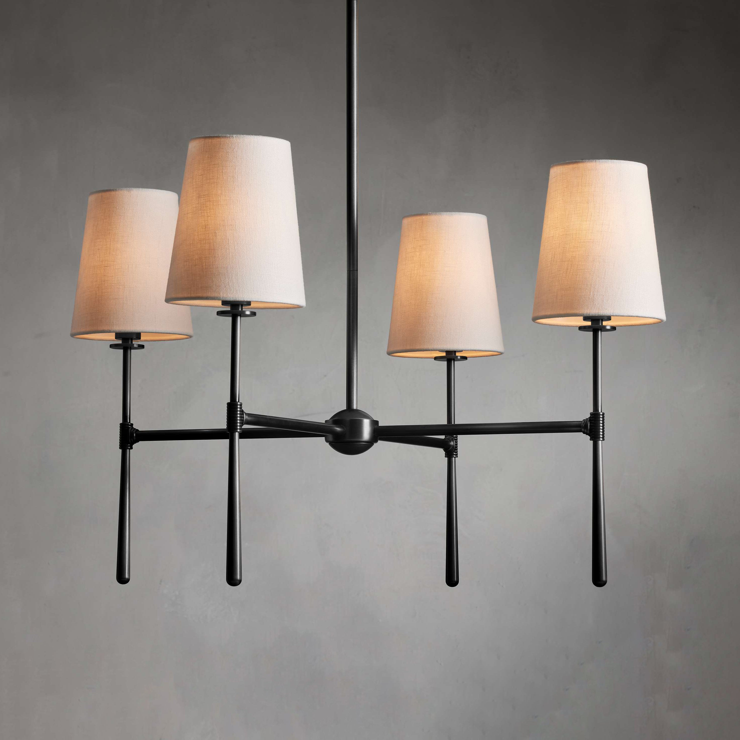 Silva Lámpara de Araña de 4/6 Cabezas Estilo Mid-Century