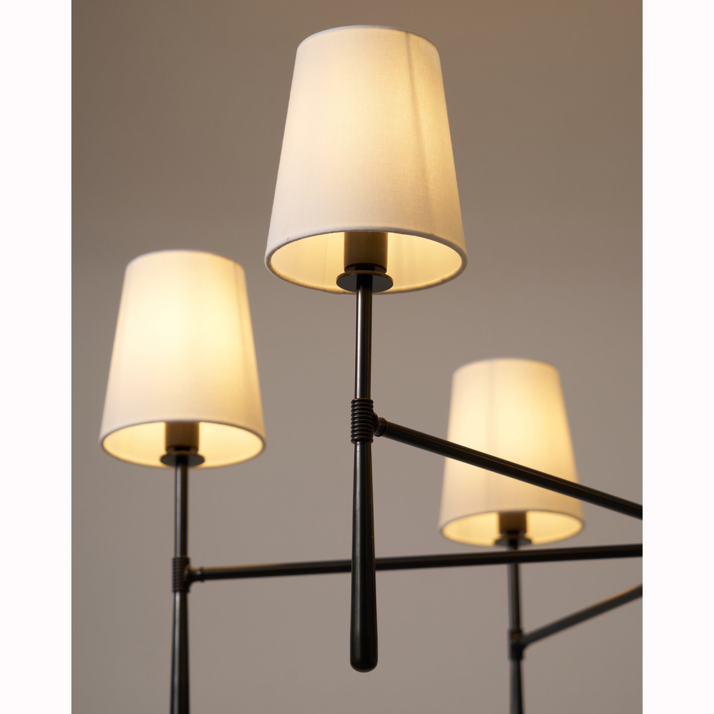 Silva Lámpara de Araña de 4/6 Cabezas Estilo Mid-Century