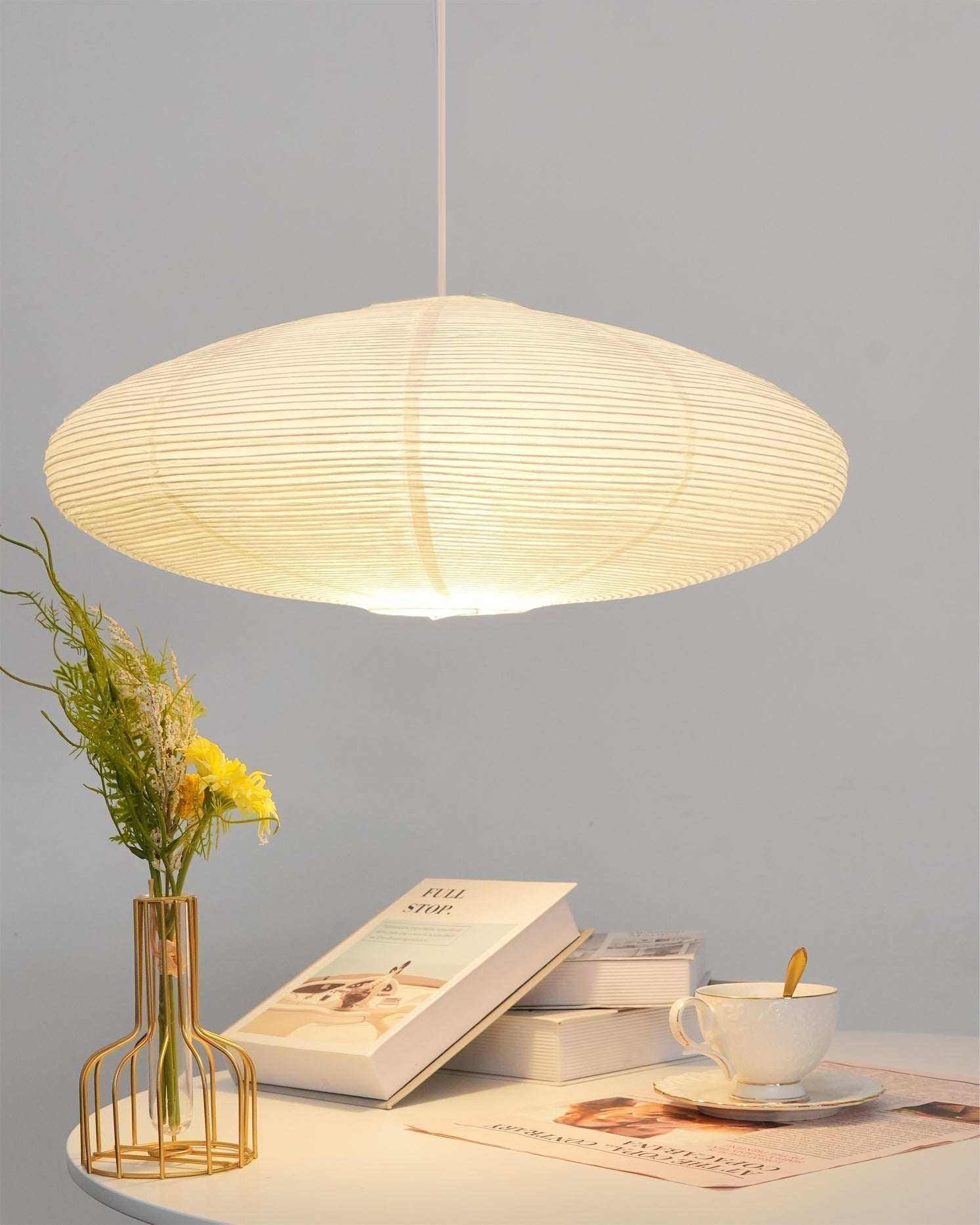 Washi Paper 15A Pendant Light - Letslighting