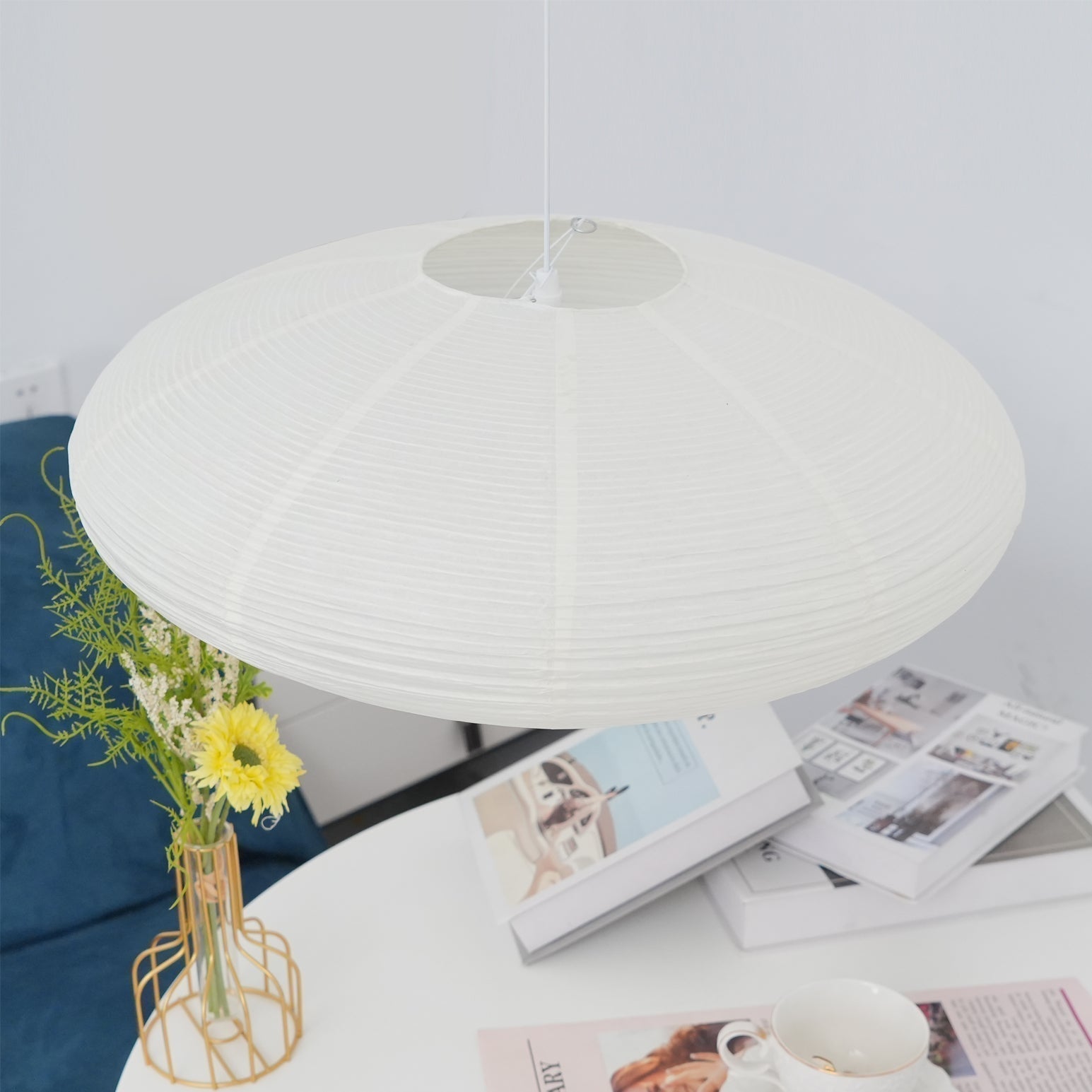 Washi Paper 15A Pendant Light - Letslighting