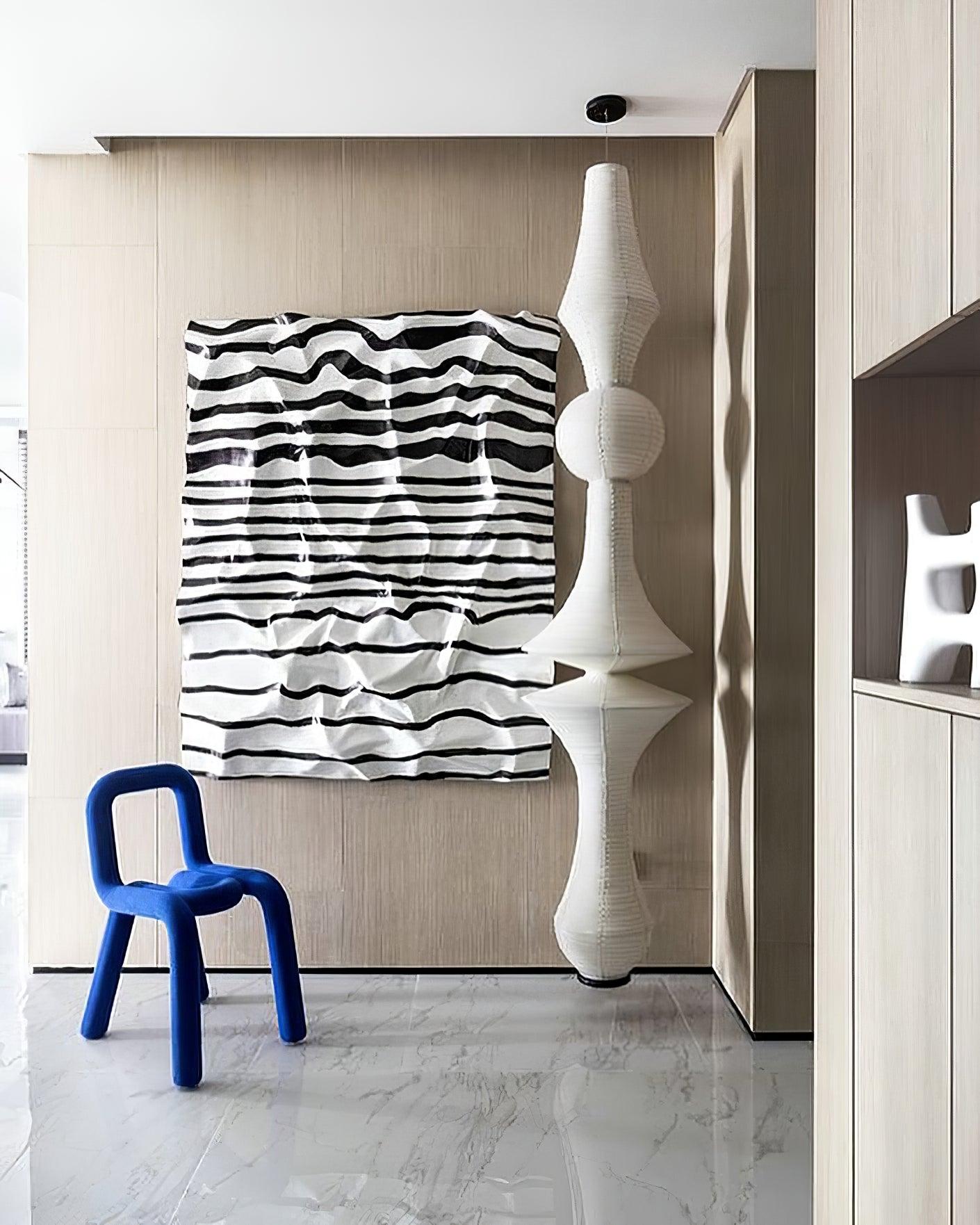 Washi Paper E Pendant Light - Letslighting